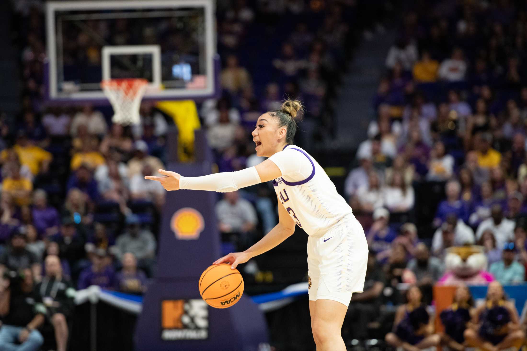 PHOTOS: LSU women's basketball defeats Rice 70-60 in first round of March Madness