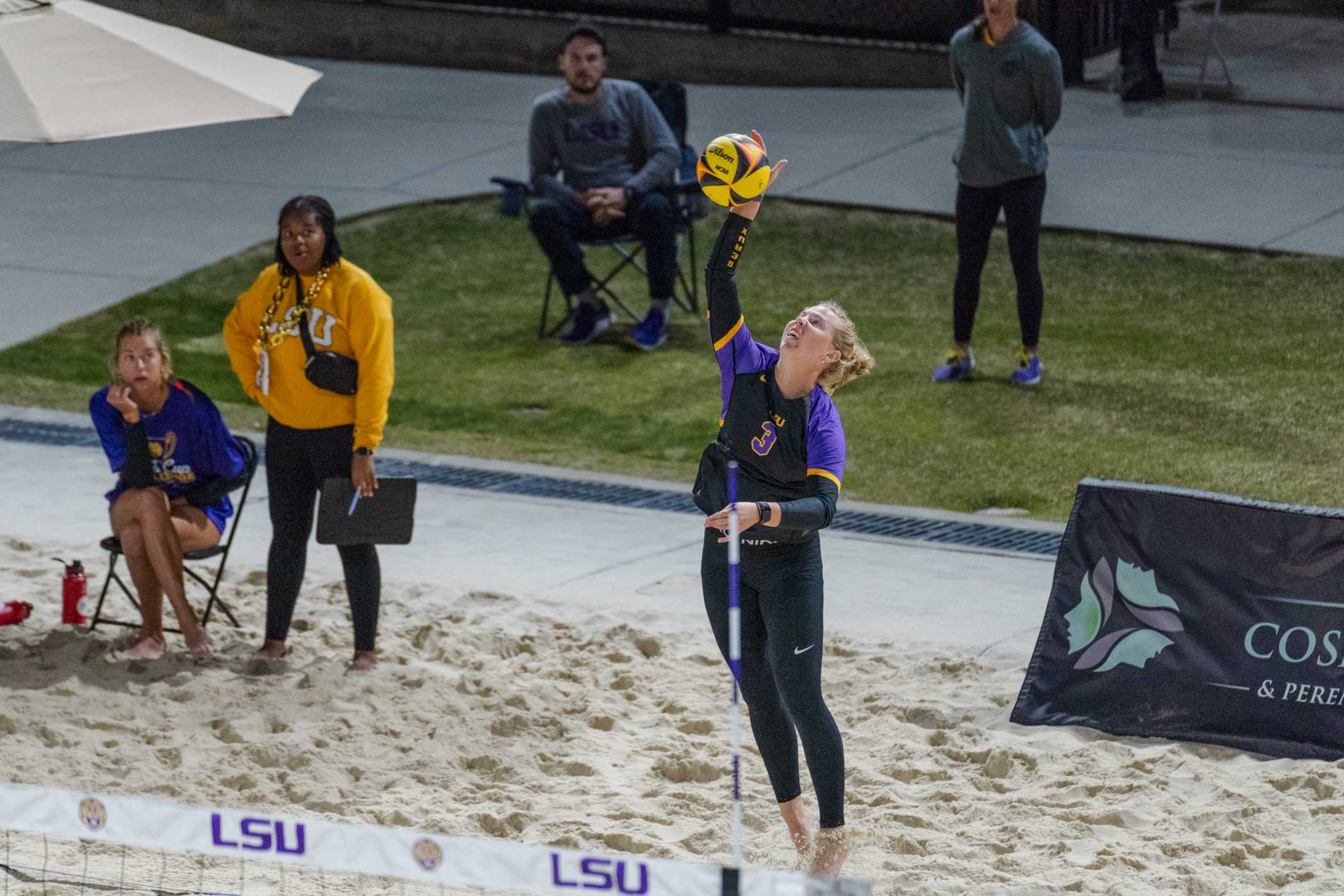 PHOTOS: LSU beach volleyball defeats Nebraska 5-0 in Baton Rouge