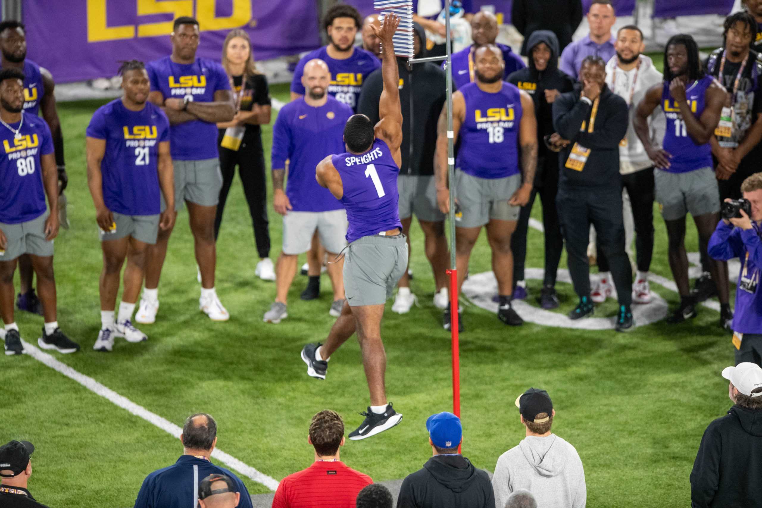 PHOTOS: LSU football takes part in Pro Day