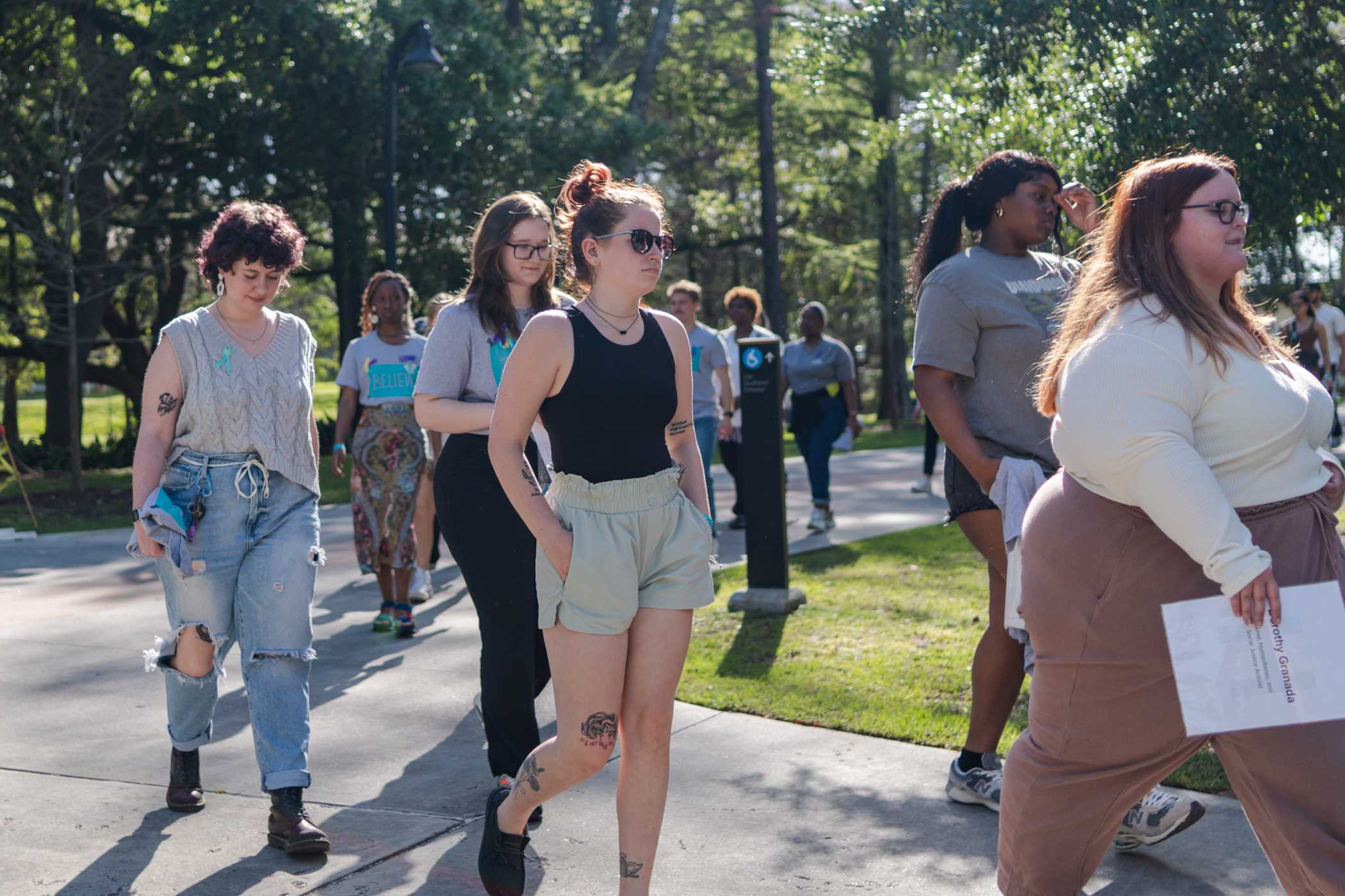 PHOTOS: LSU students and faculty participate in Believe March