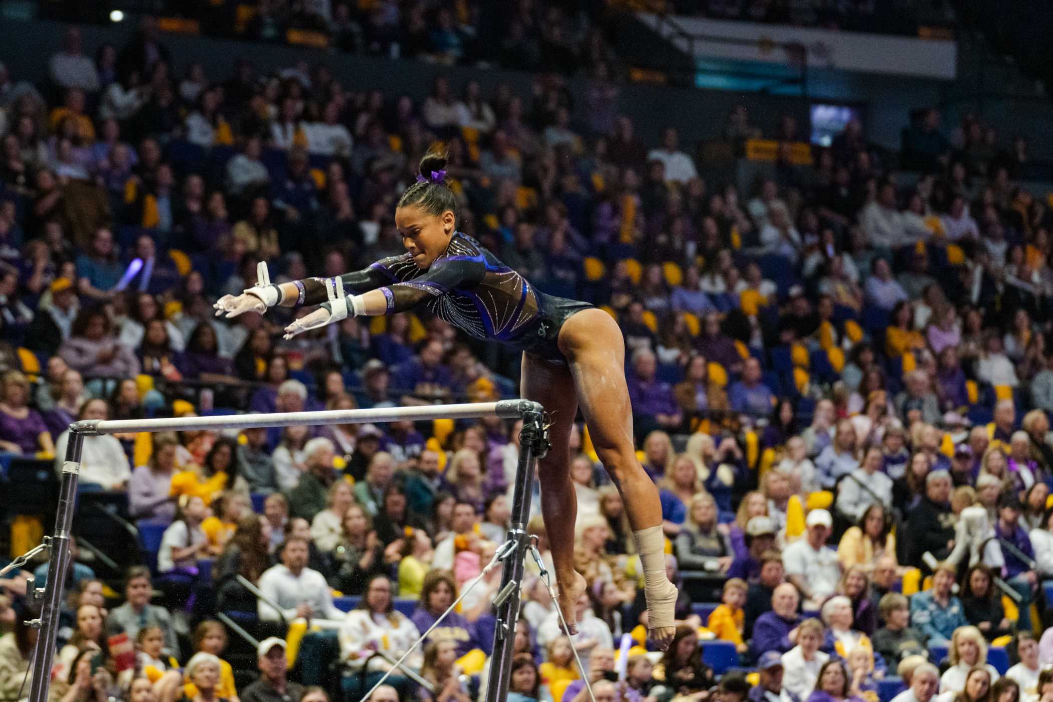 PHOTOS: LSU gymnastics defeats Alabama 198.325-197.325 in the PMAC