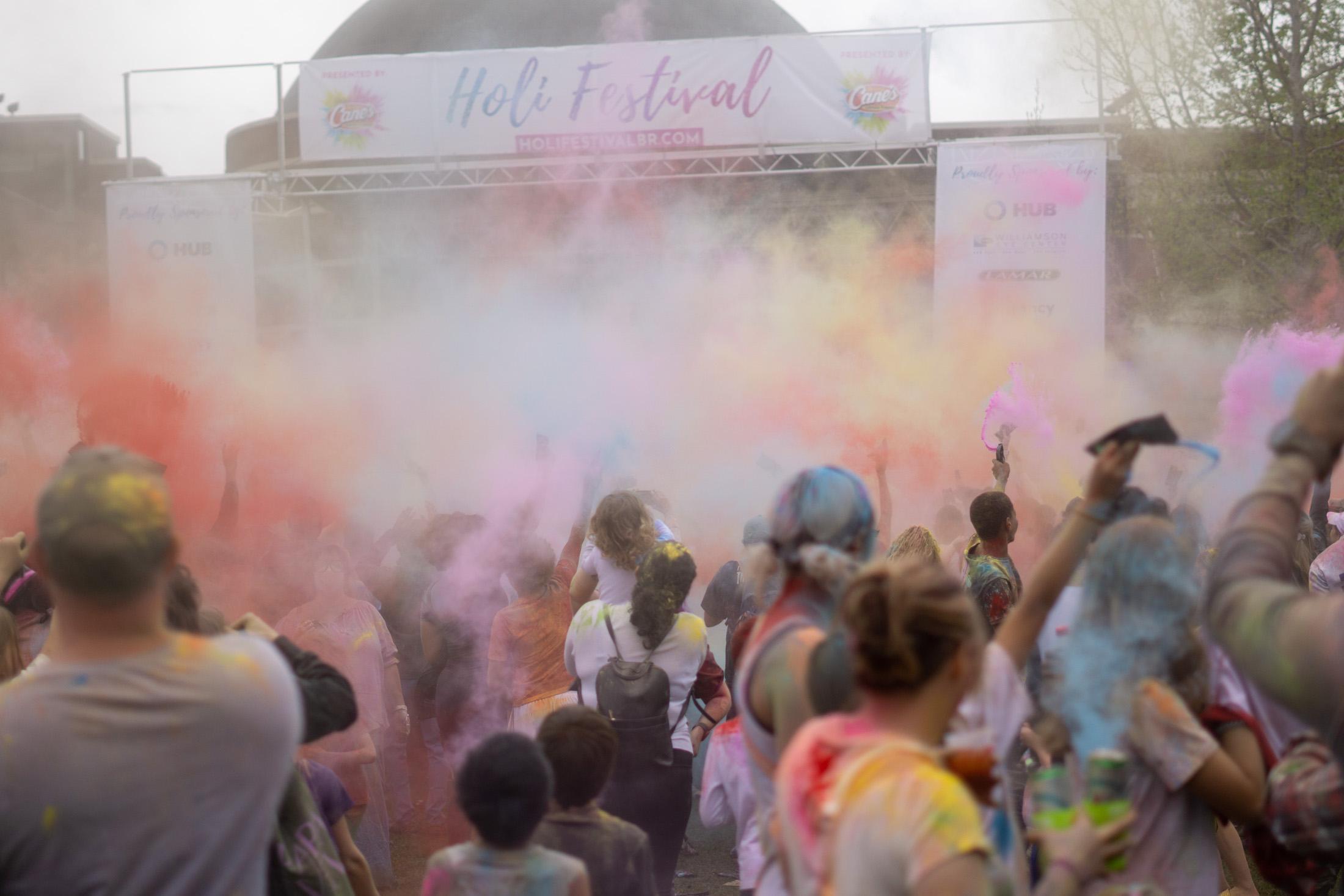 Colors, love and spring at the Baton Rouge Holi Festival