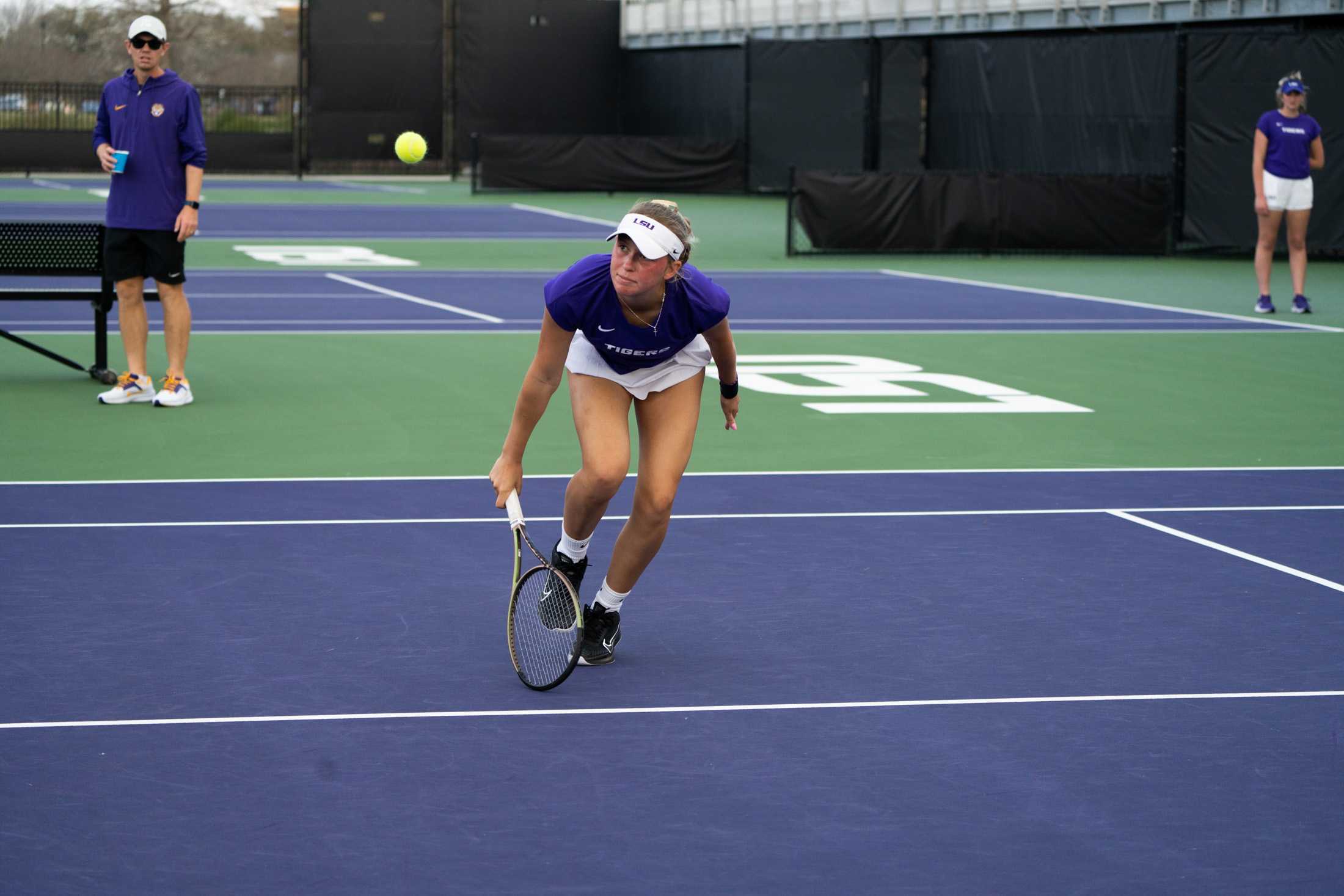 PHOTOS: LSU women's tennis defeats ULM 4-0