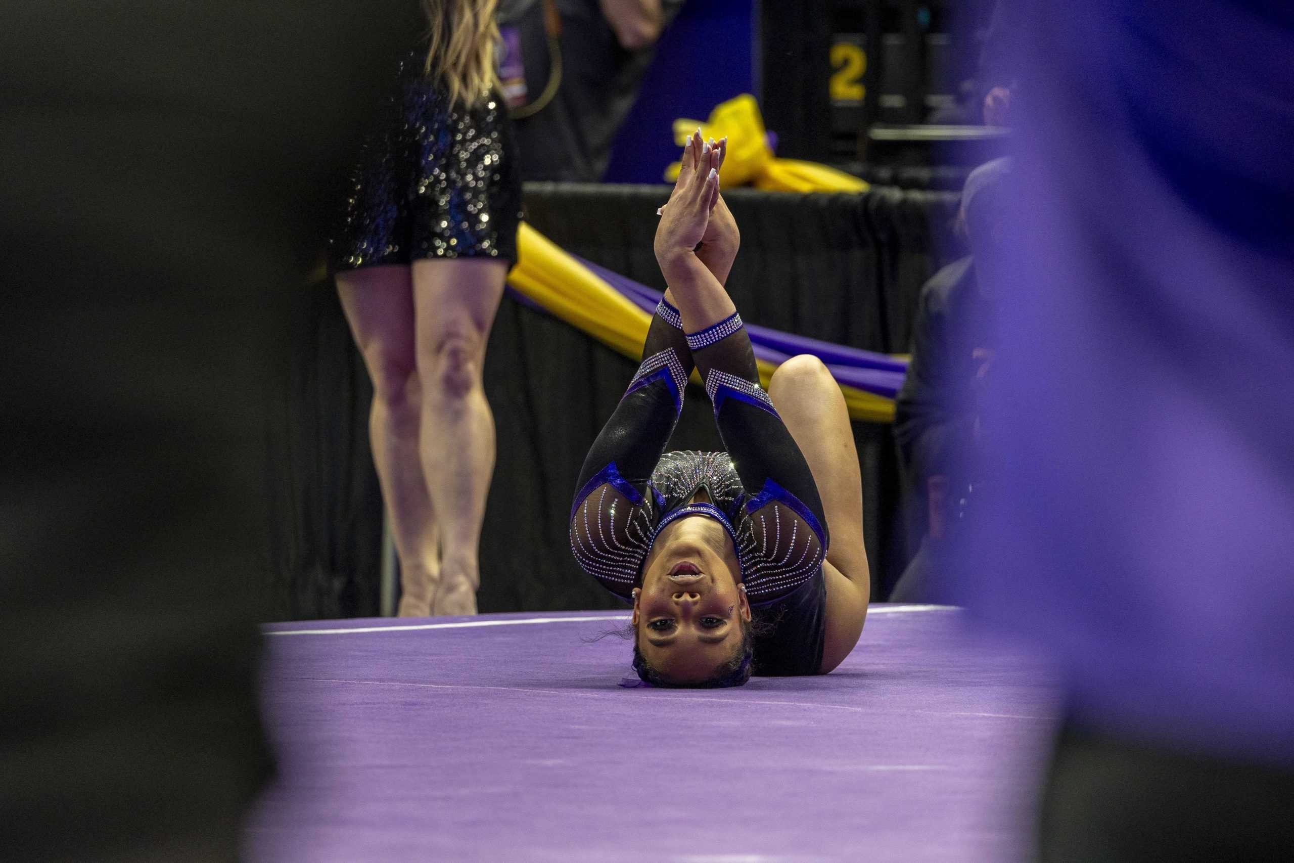 PHOTOS: LSU gymnastics defeats Alabama 198.325-197.325 in the PMAC