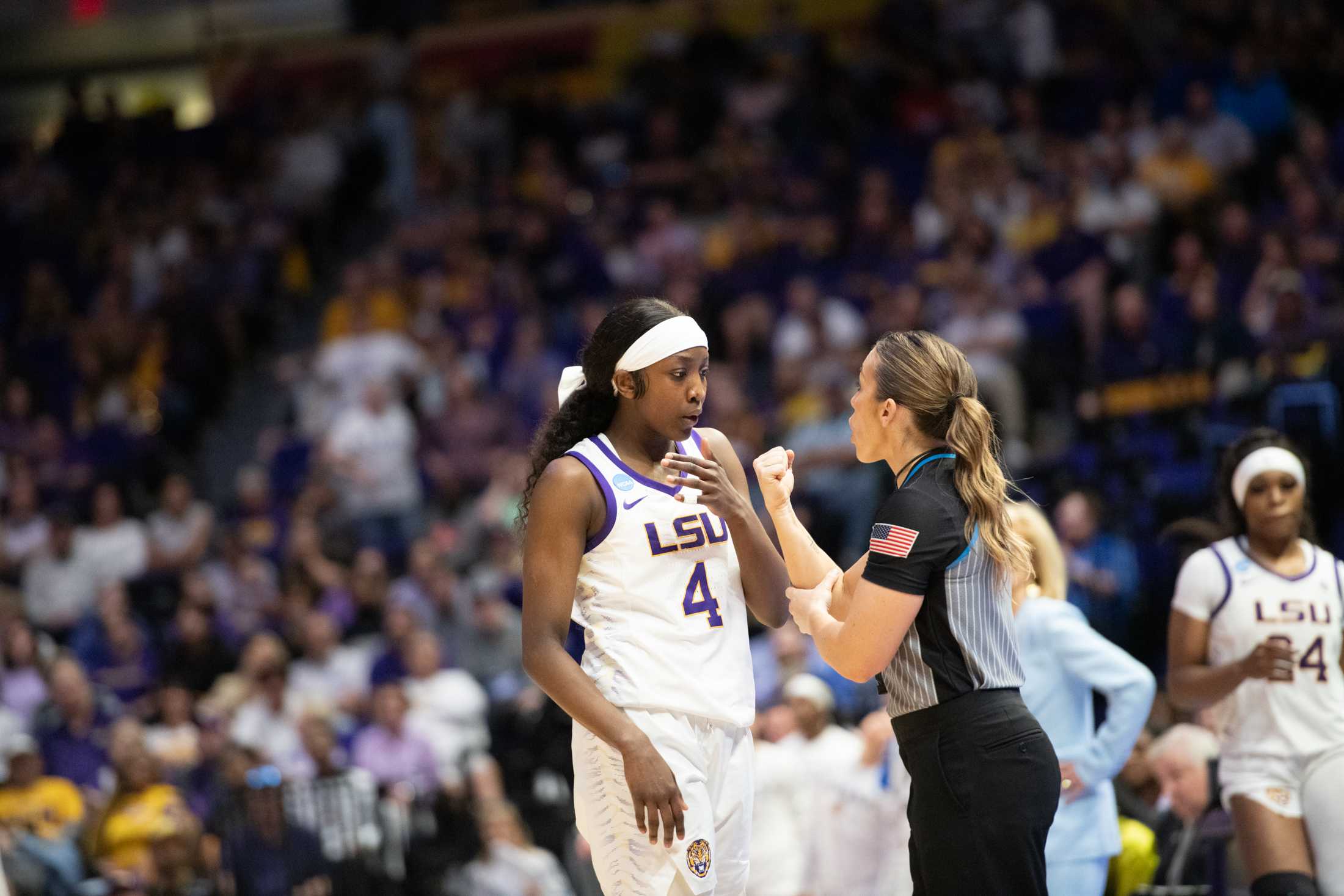 PHOTOS: LSU women's basketball defeats Rice 70-60 in first round of March Madness