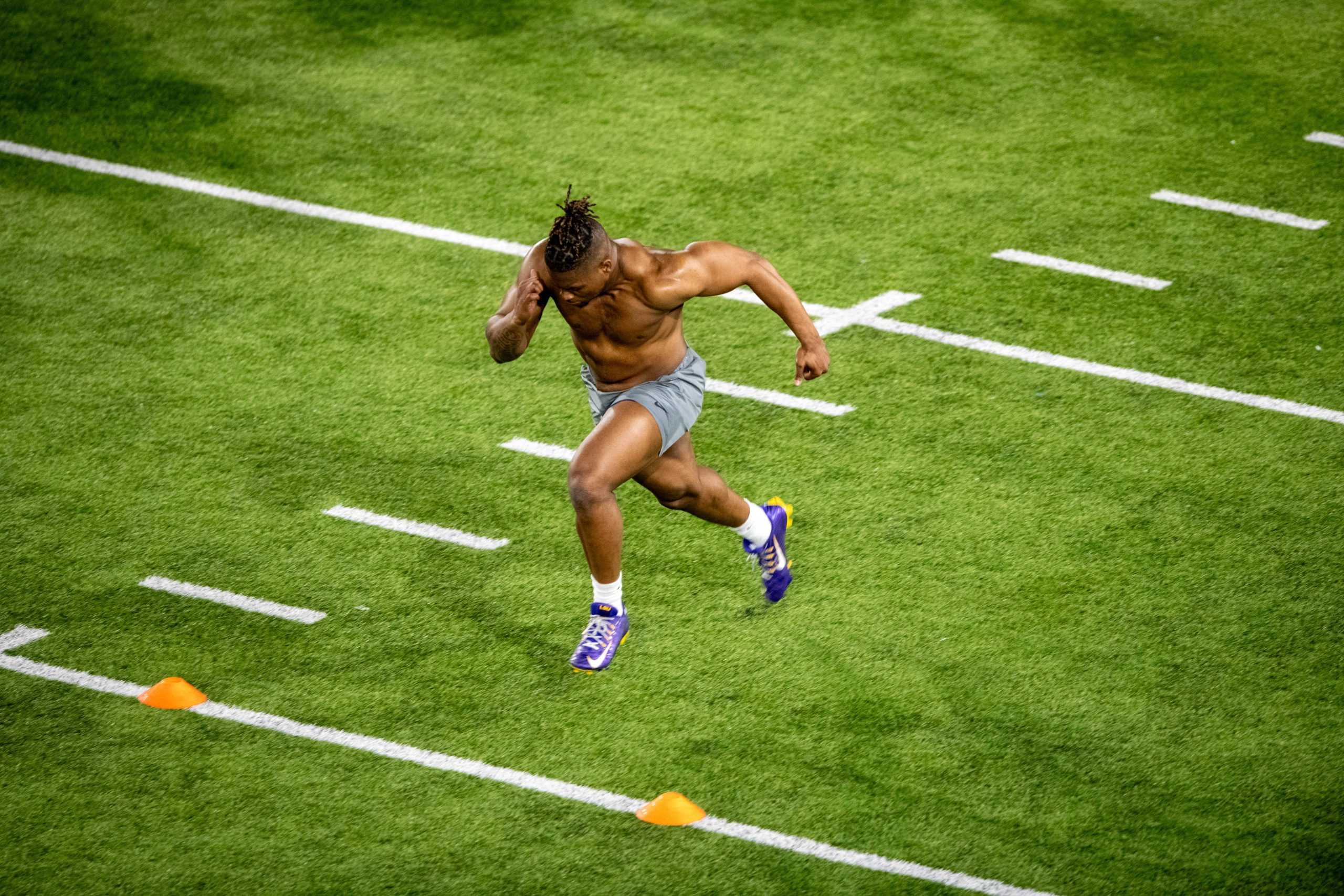 PHOTOS: LSU football takes part in Pro Day