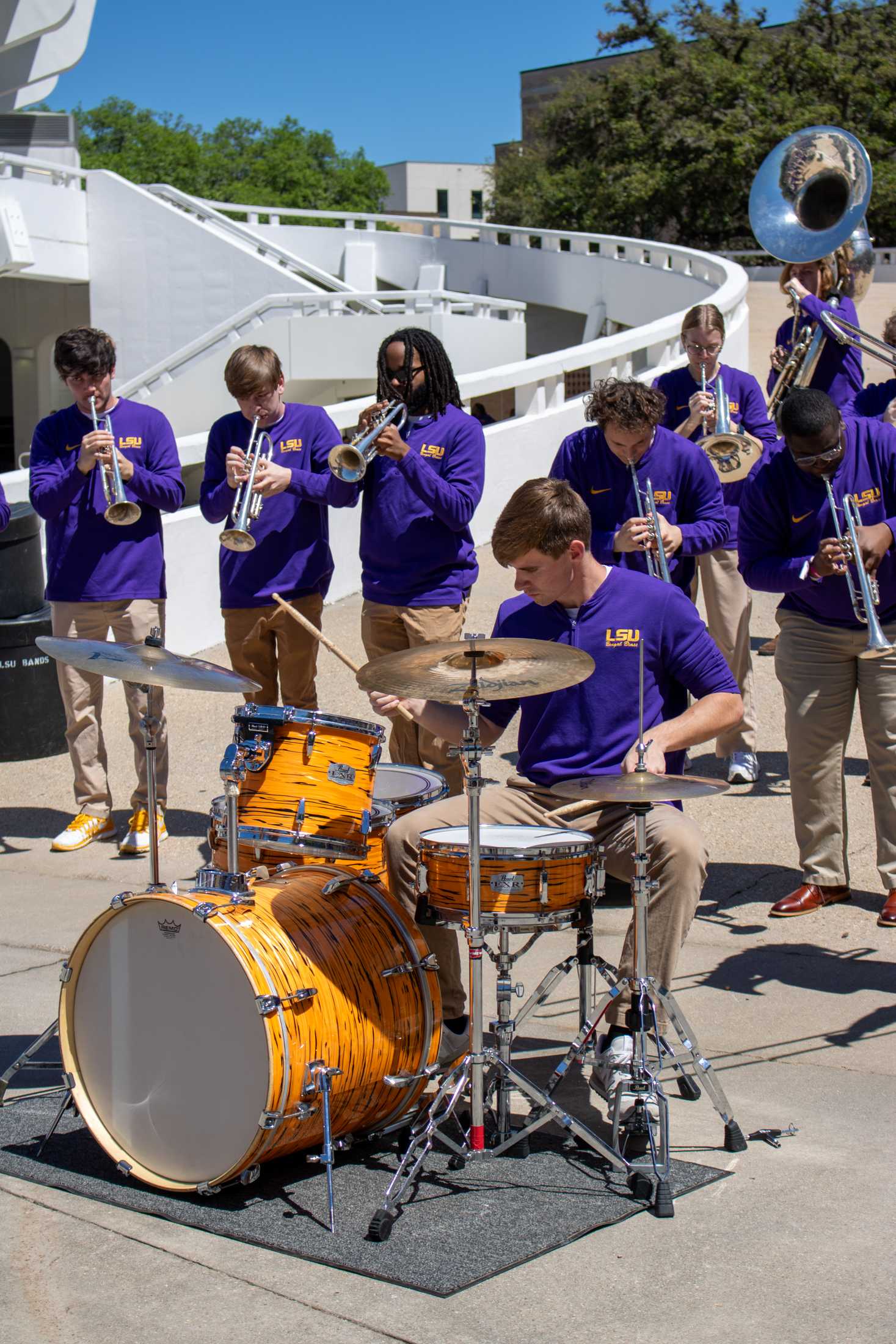 PHOTOS: LSU fans gather to send off the women's basketball team to the Sweet 16