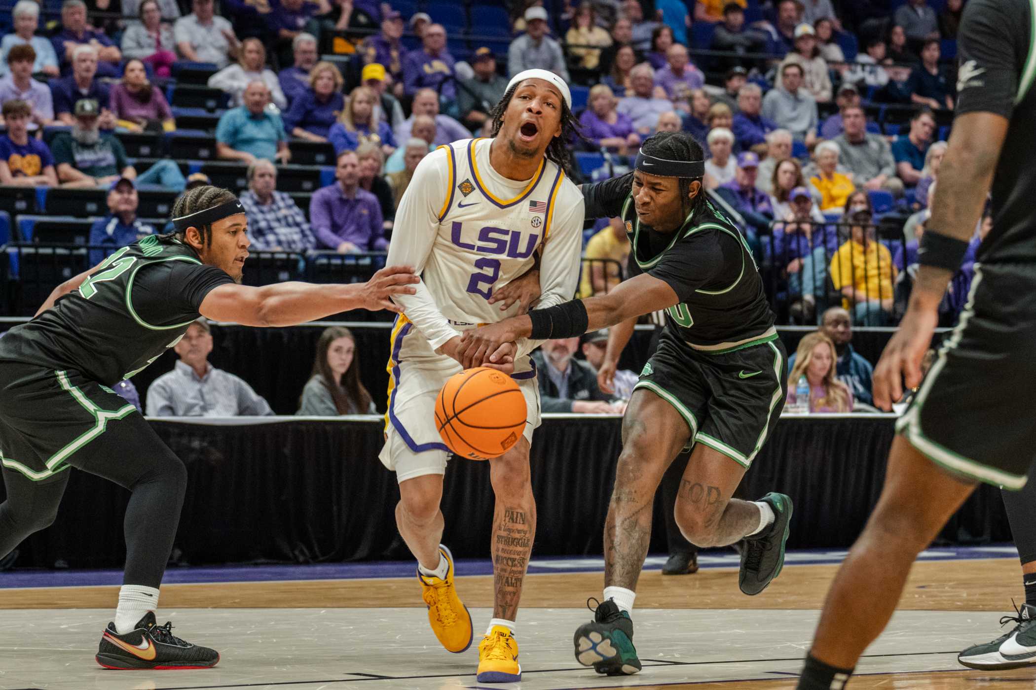 PHOTOS: LSU men's basketball falls to North Texas 84-77 in the PMAC