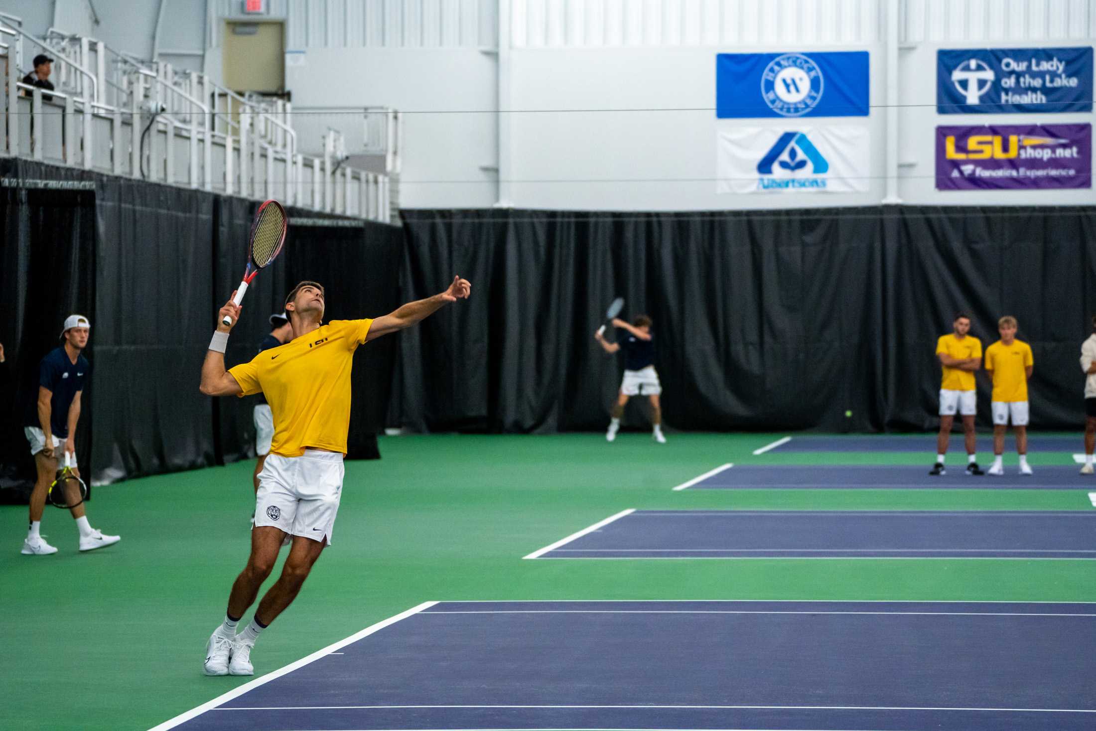 PHOTOS: LSU men's tennis falls to Ole Miss