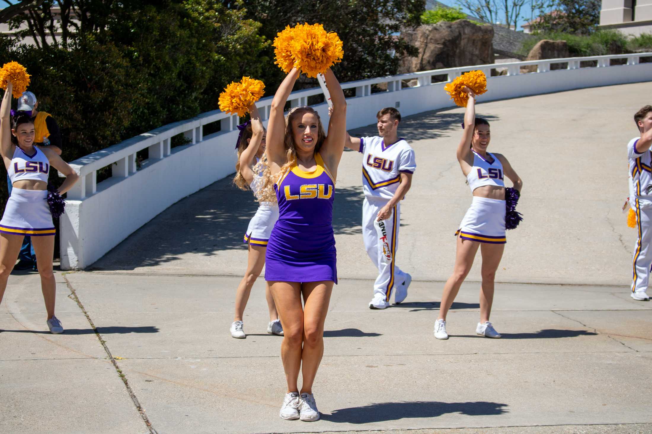 PHOTOS: LSU fans gather to send off the women's basketball team to the Sweet 16