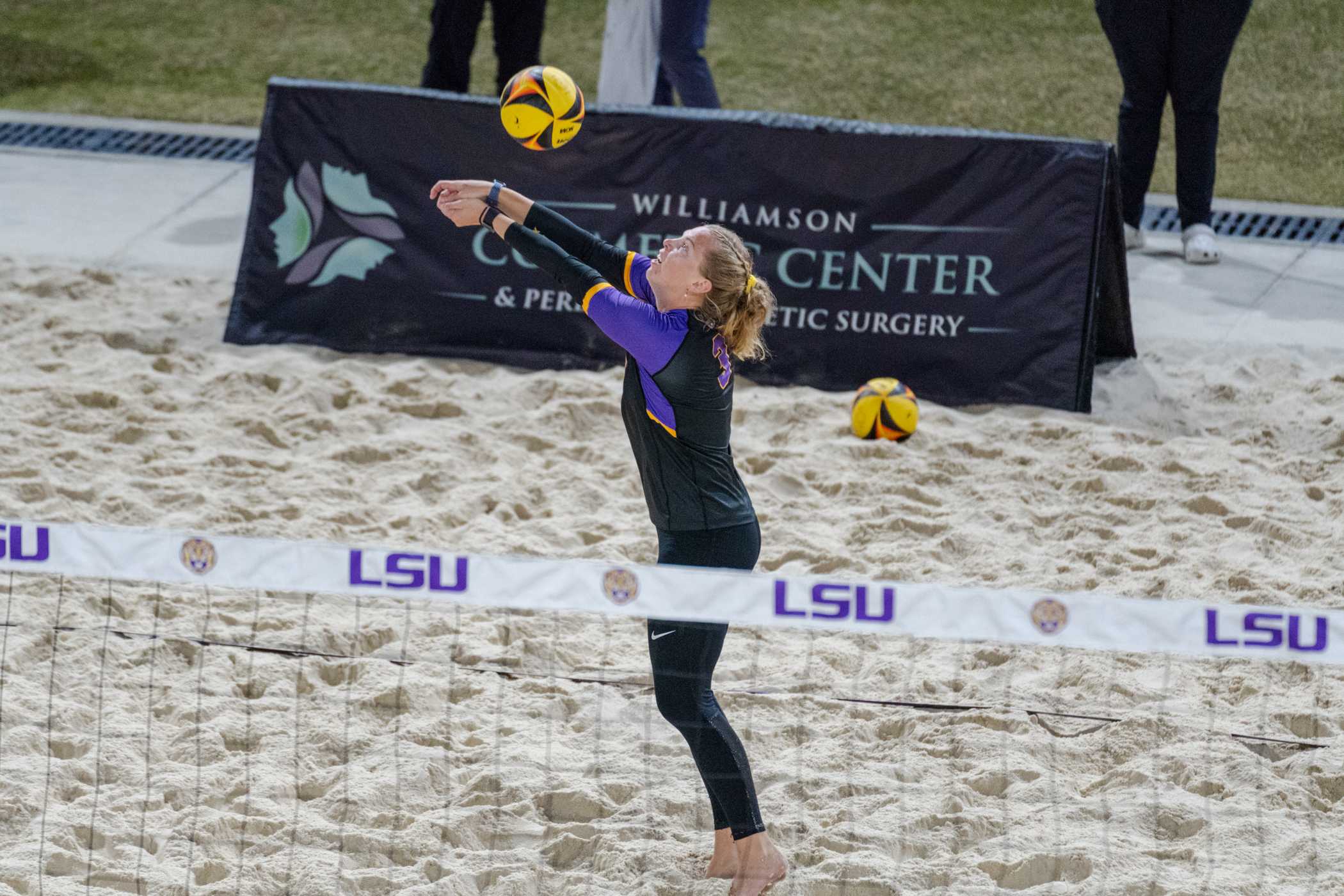 PHOTOS: LSU beach volleyball defeats Nebraska 5-0 in Baton Rouge