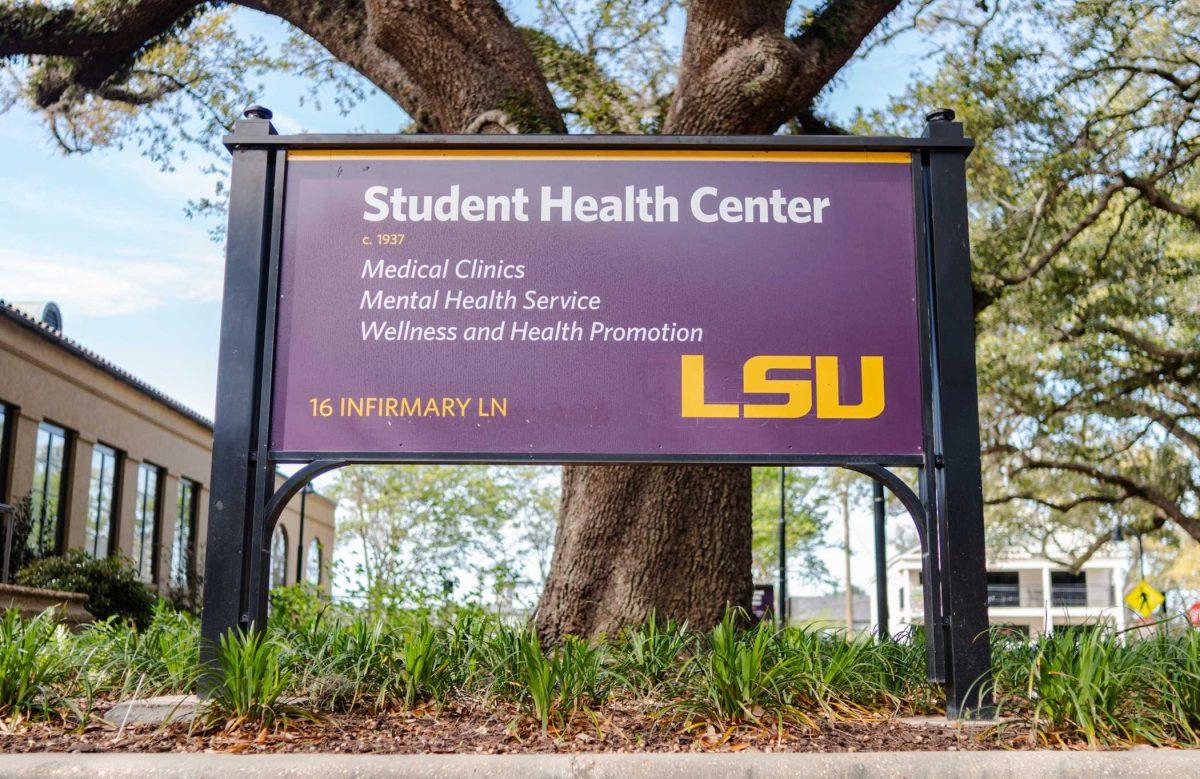 <p>The LSU Student Health Center sits Monday, March 18, 2024, on Infirmary Road in Baton Rouge, La.</p>