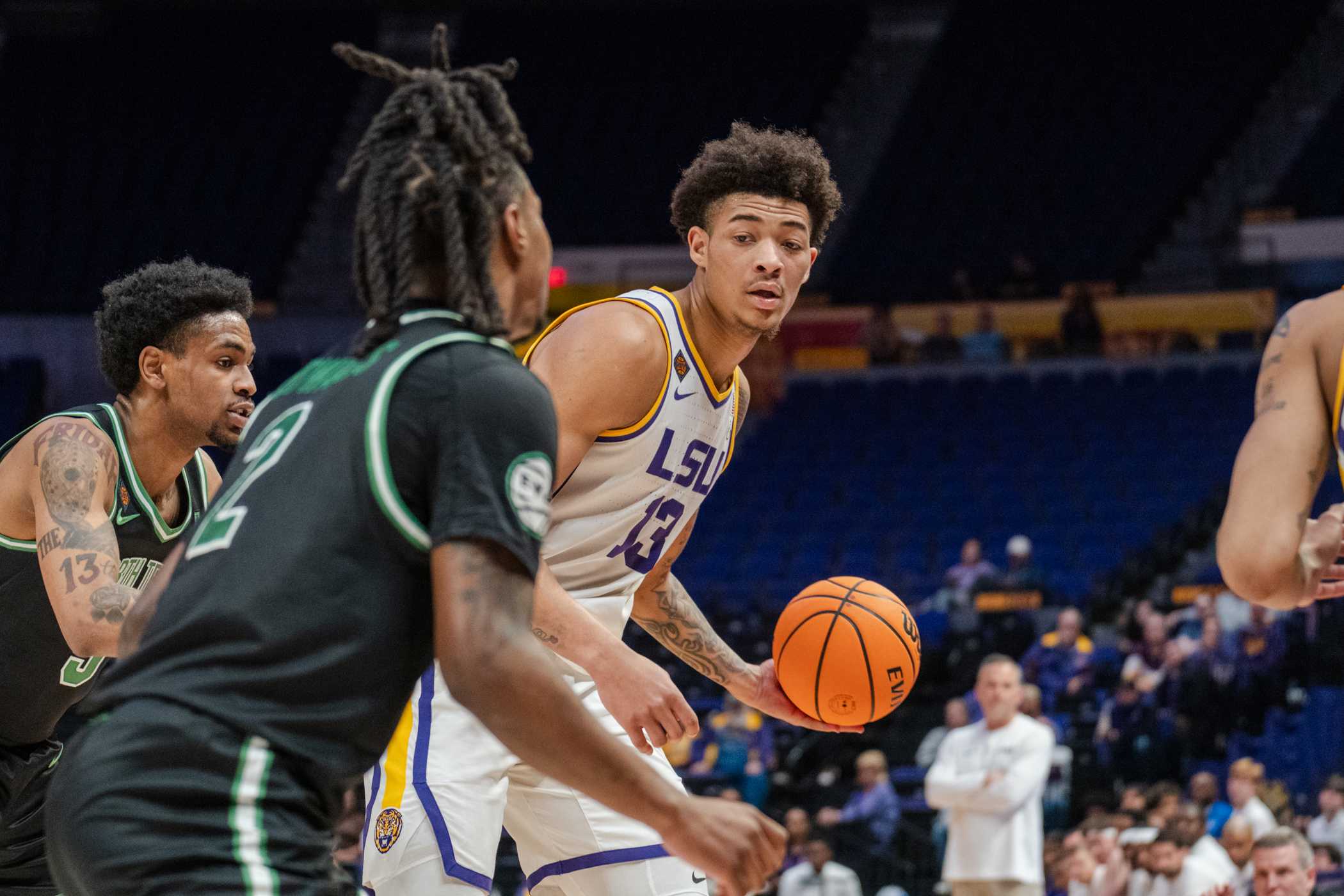 PHOTOS: LSU men's basketball falls to North Texas 84-77 in the PMAC