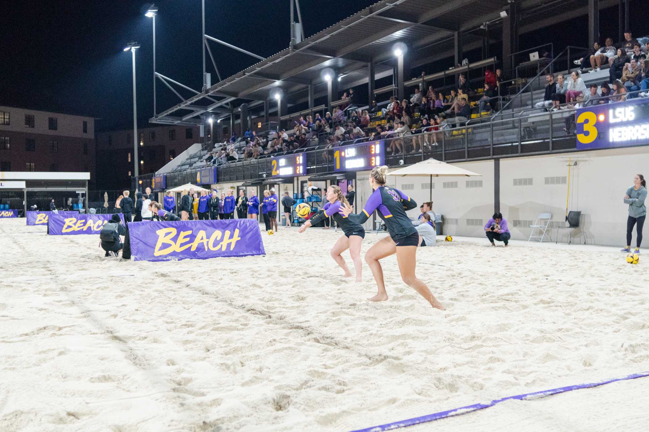 PHOTOS: LSU beach volleyball defeats Nebraska 5-0 in Baton Rouge