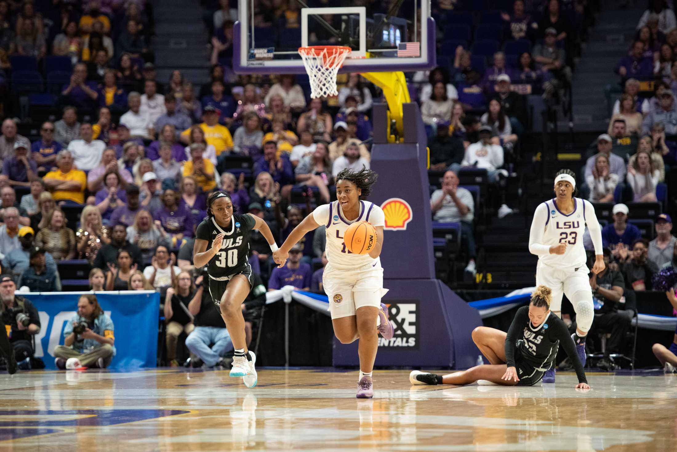 PHOTOS: LSU women's basketball defeats Rice 70-60 in first round of March Madness