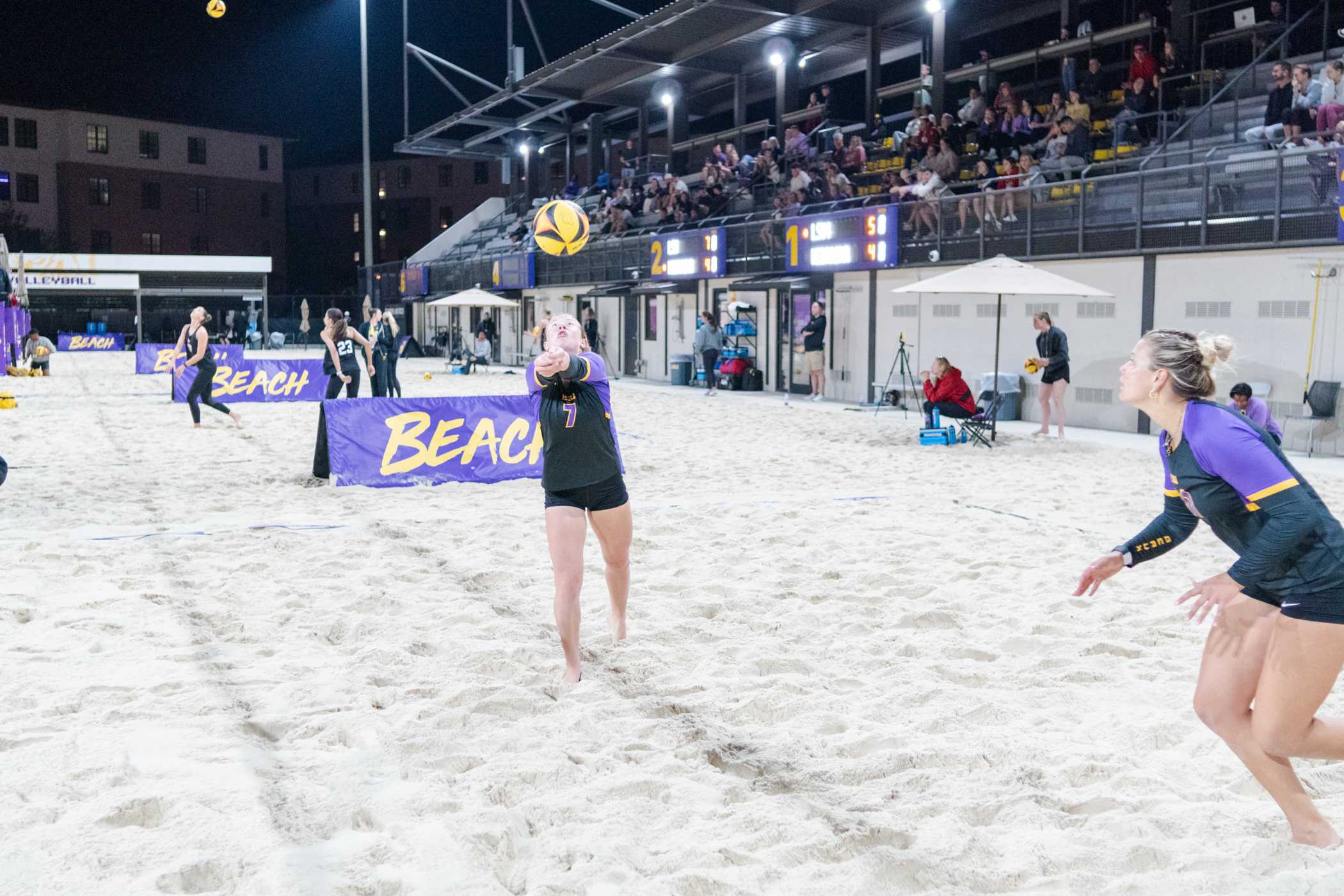 PHOTOS: LSU beach volleyball defeats Nebraska 5-0 in Baton Rouge