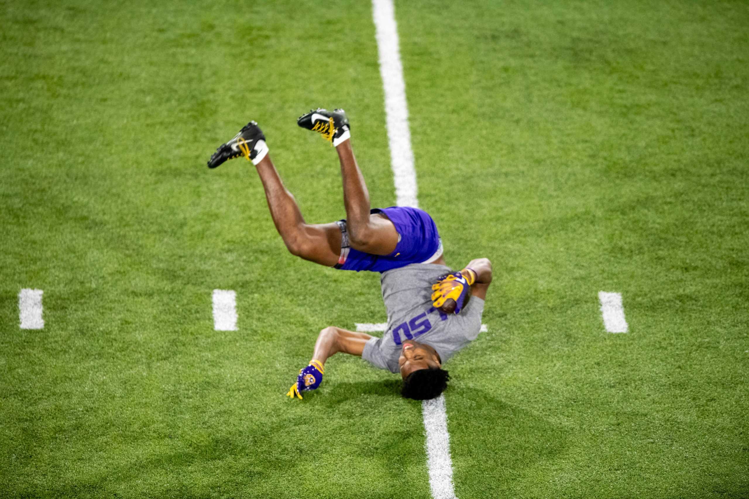 PHOTOS: LSU football takes part in Pro Day