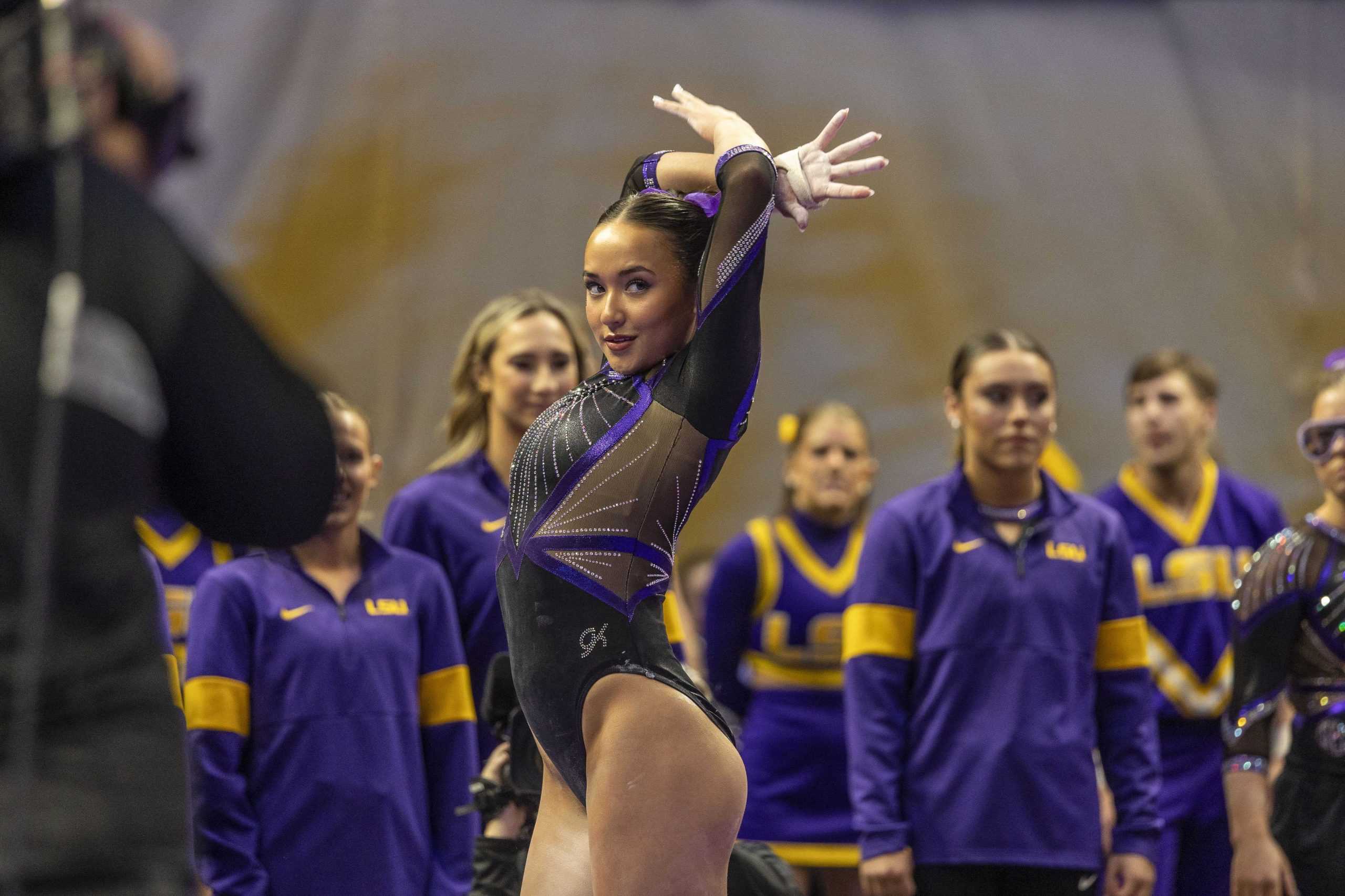 PHOTOS: LSU gymnastics defeats Alabama 198.325-197.325 in the PMAC