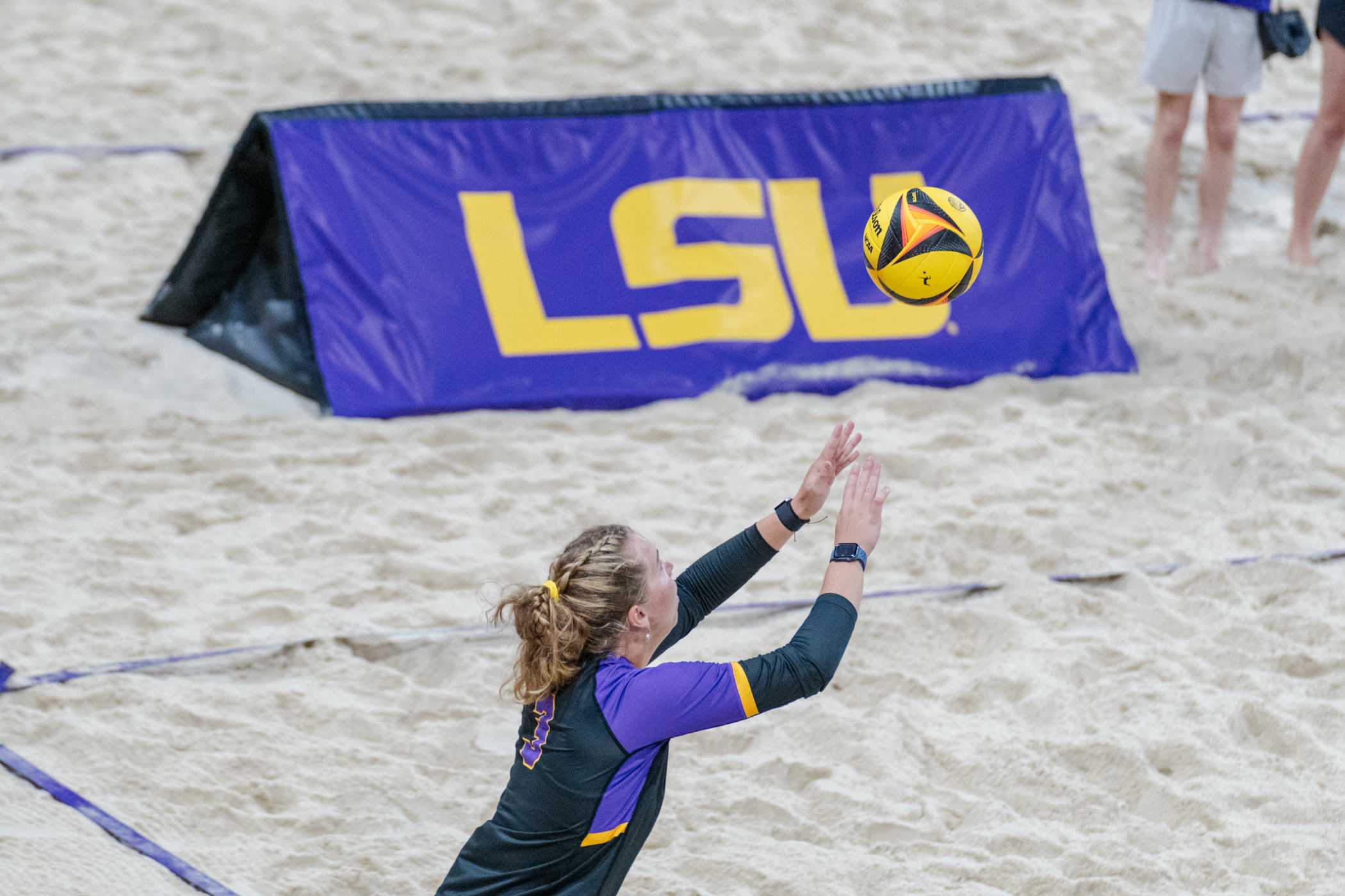 PHOTOS: LSU beach volleyball defeats Nebraska 5-0 in Baton Rouge