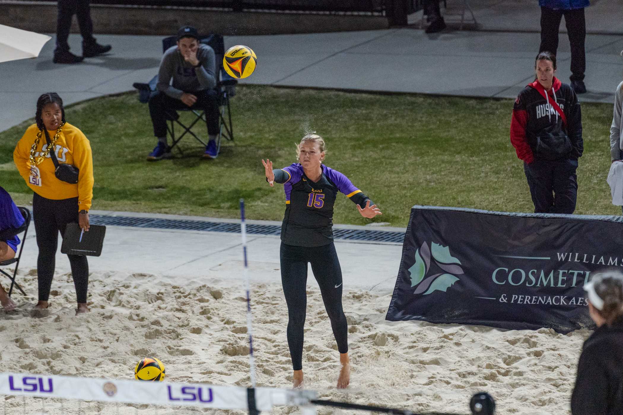 PHOTOS: LSU beach volleyball defeats Nebraska 5-0 in Baton Rouge