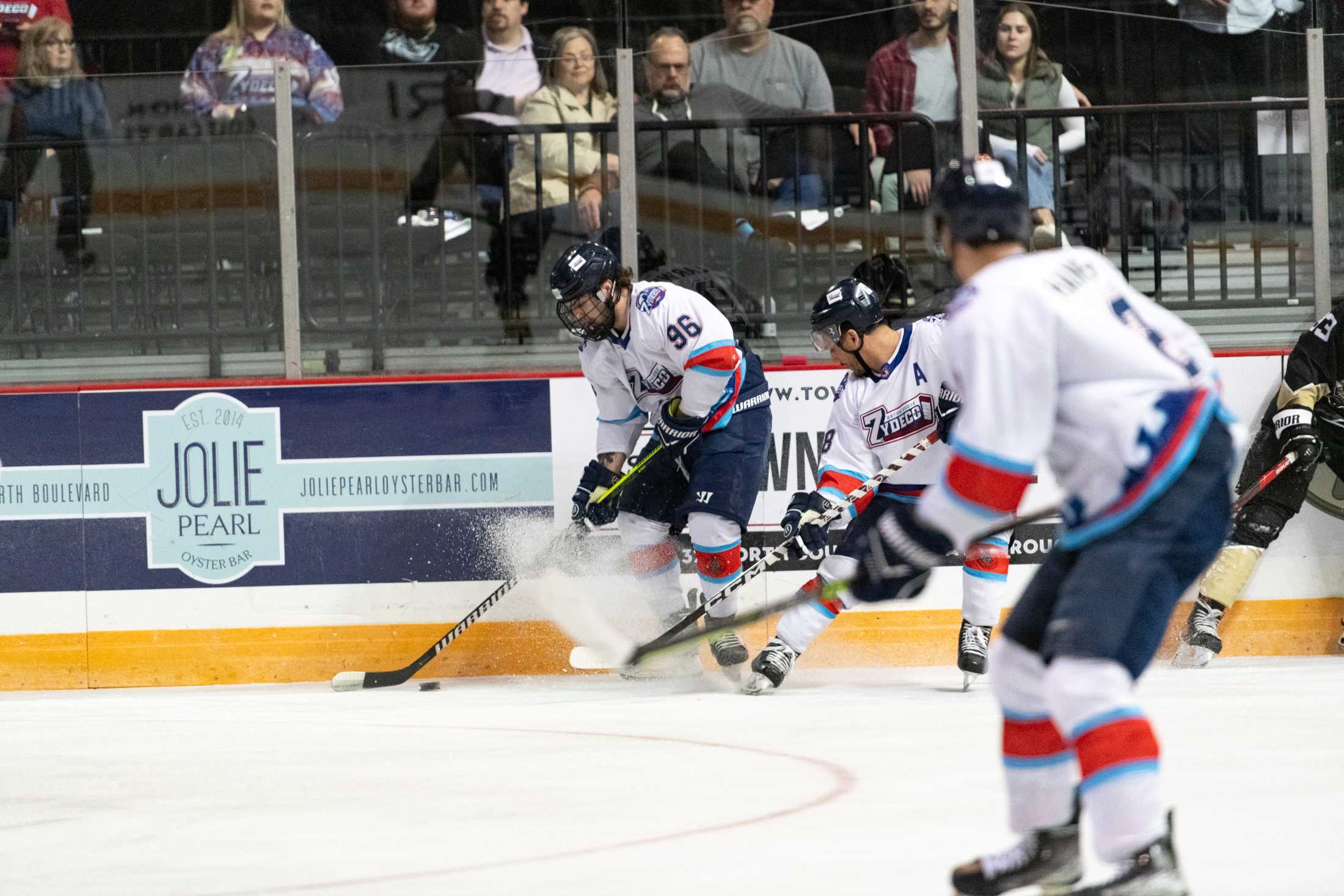 PHOTOS: Baton Rouge Zydeco beats the Carolina Thunderbirds 5-3