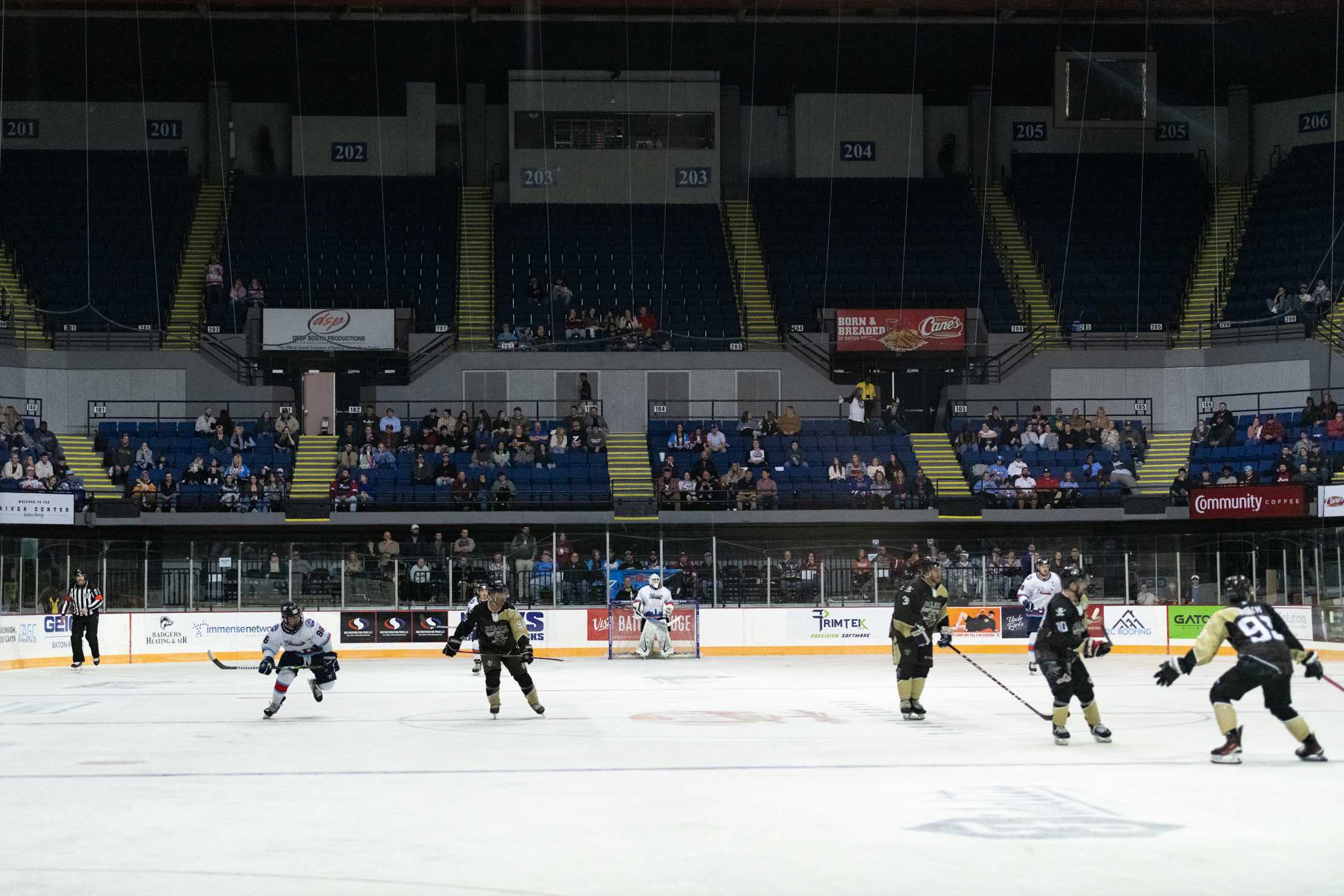 PHOTOS: Baton Rouge Zydeco beats the Carolina Thunderbirds 5-3