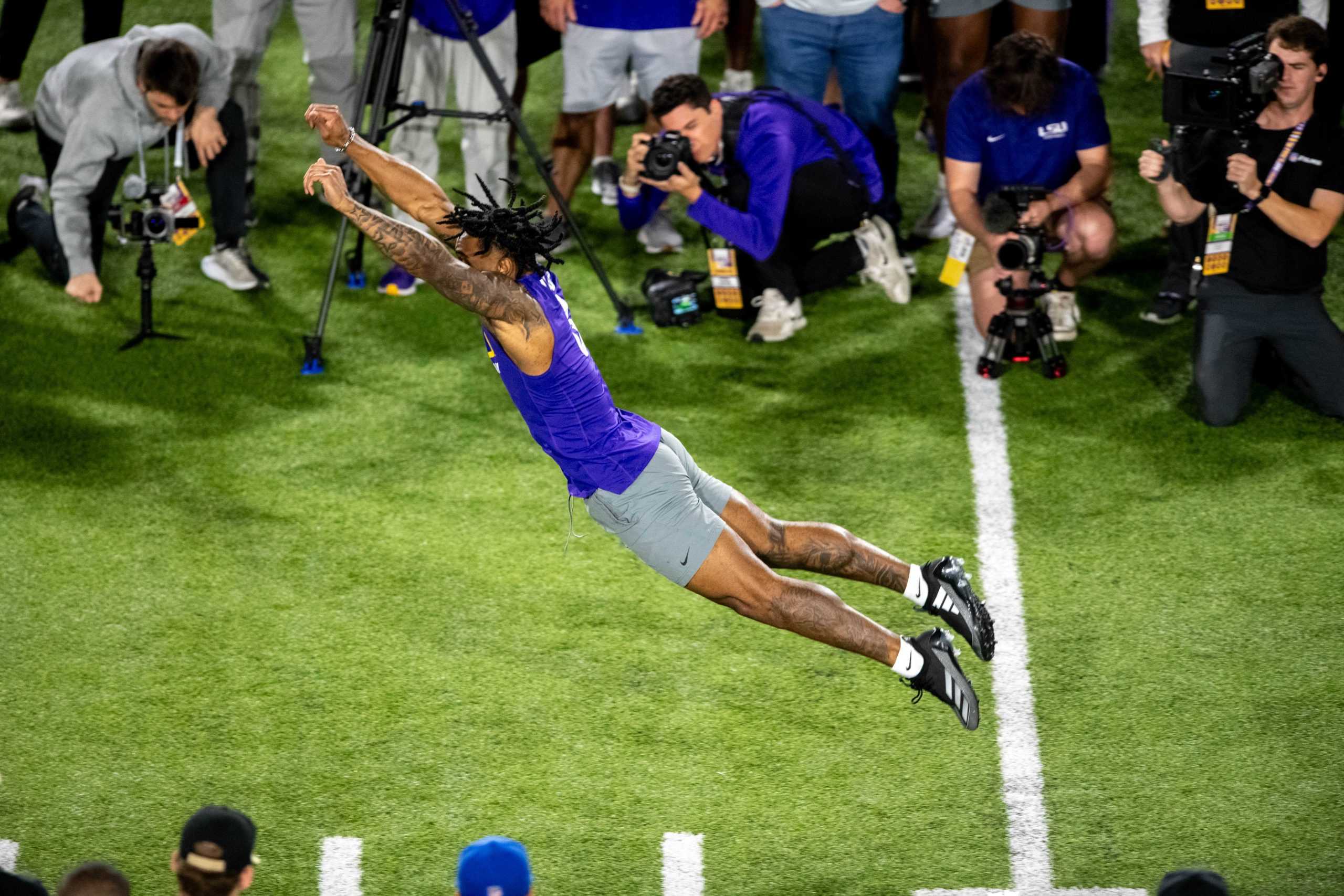 PHOTOS: LSU football takes part in Pro Day