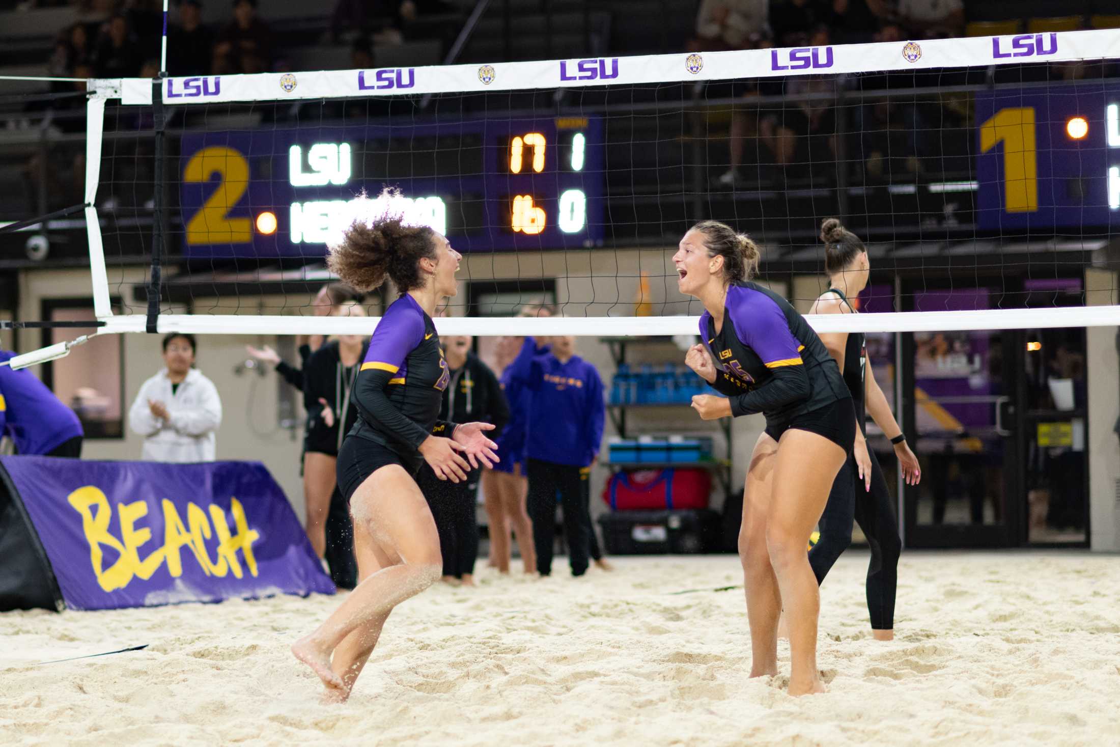 PHOTOS: LSU beach volleyball defeats Nebraska 5-0 in Baton Rouge