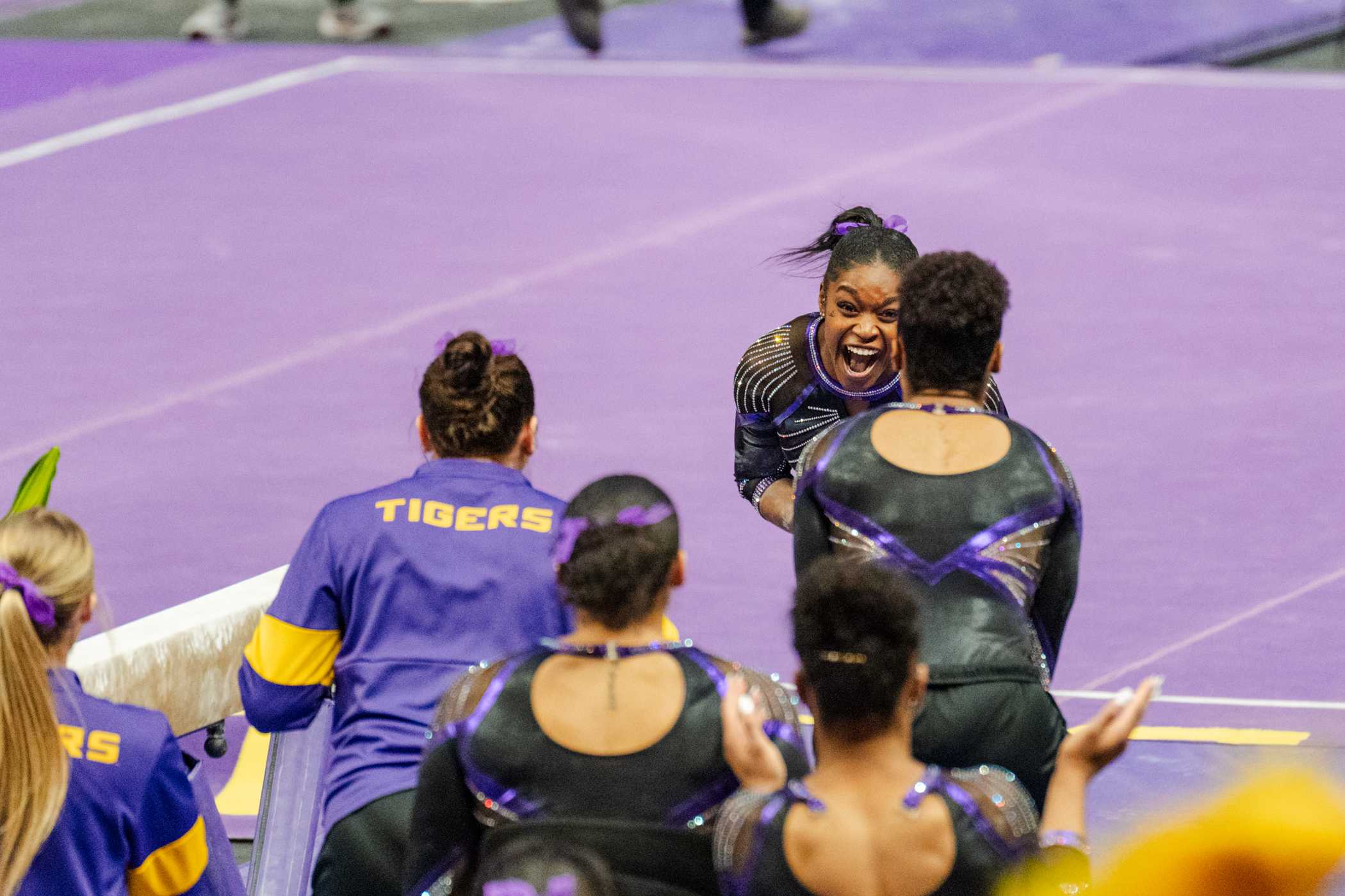 PHOTOS: LSU gymnastics defeats Alabama 198.325-197.325 in the PMAC