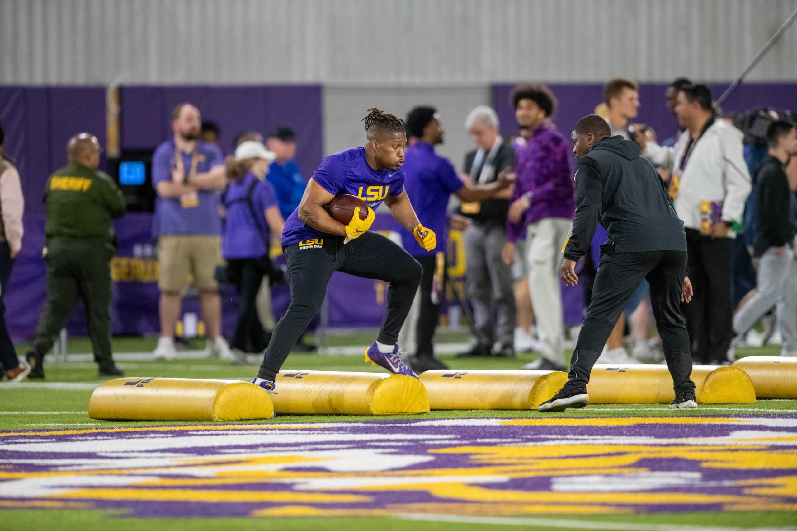 PHOTOS: LSU football takes part in Pro Day