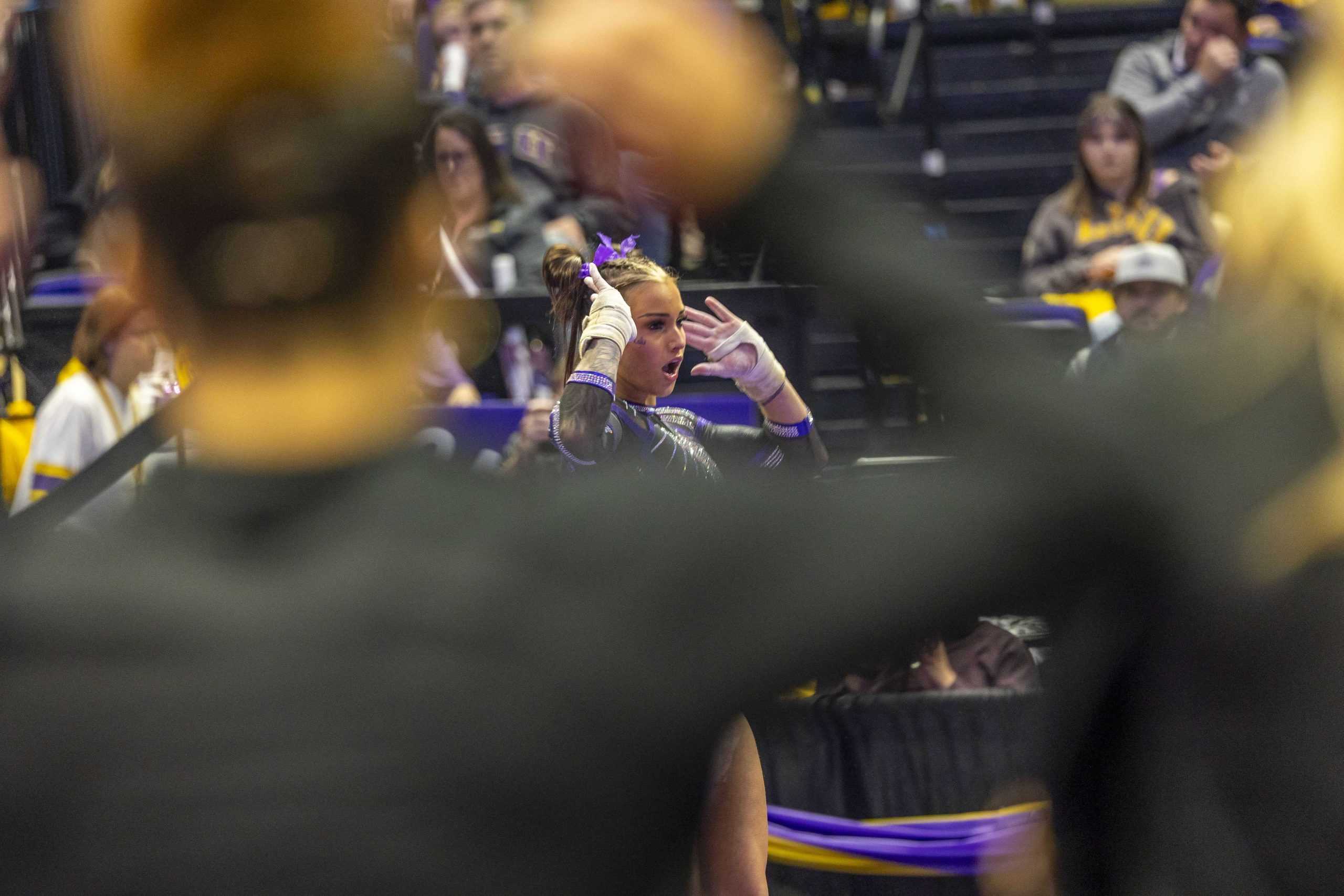 PHOTOS: LSU gymnastics defeats Alabama 198.325-197.325 in the PMAC