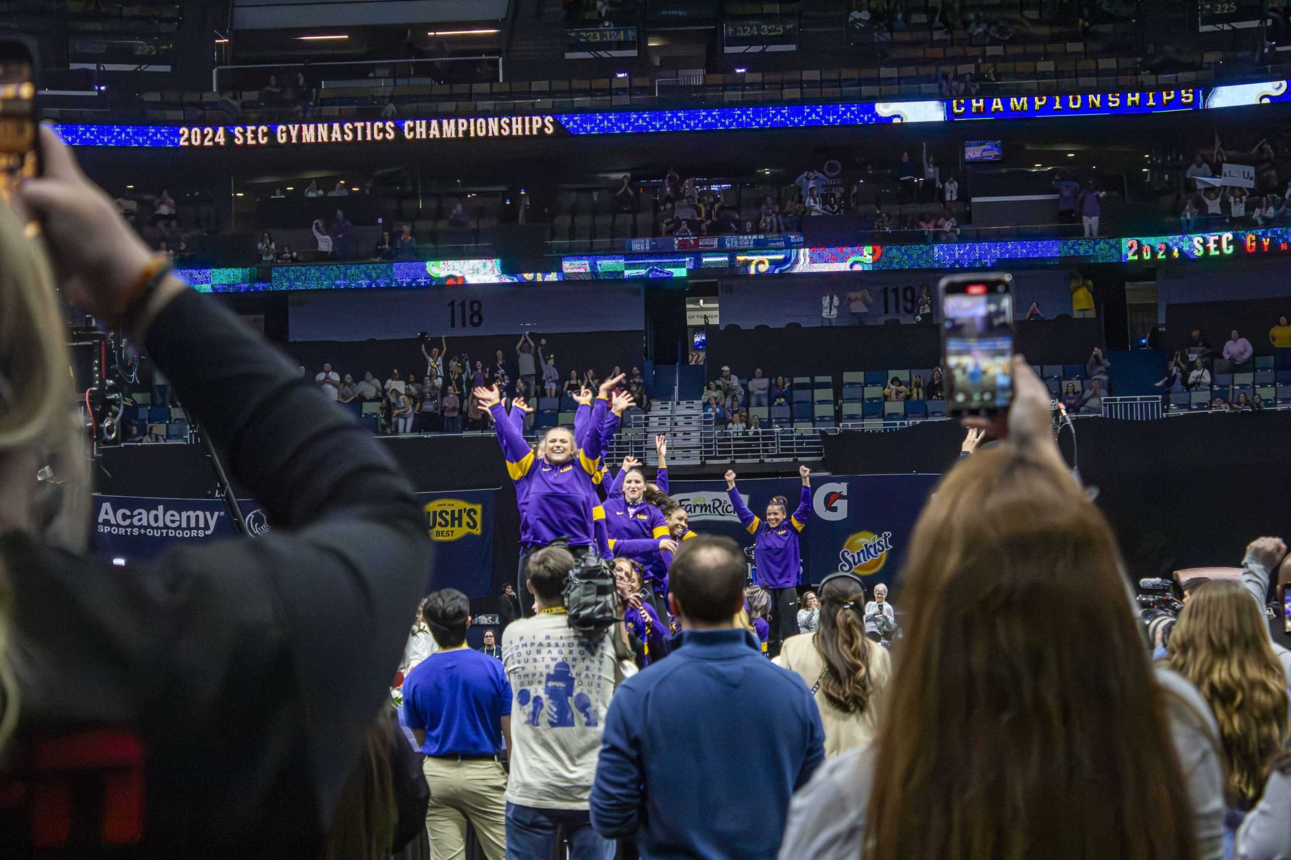 PHOTOS: LSU gymnastics claims SEC Championship in New Orleans