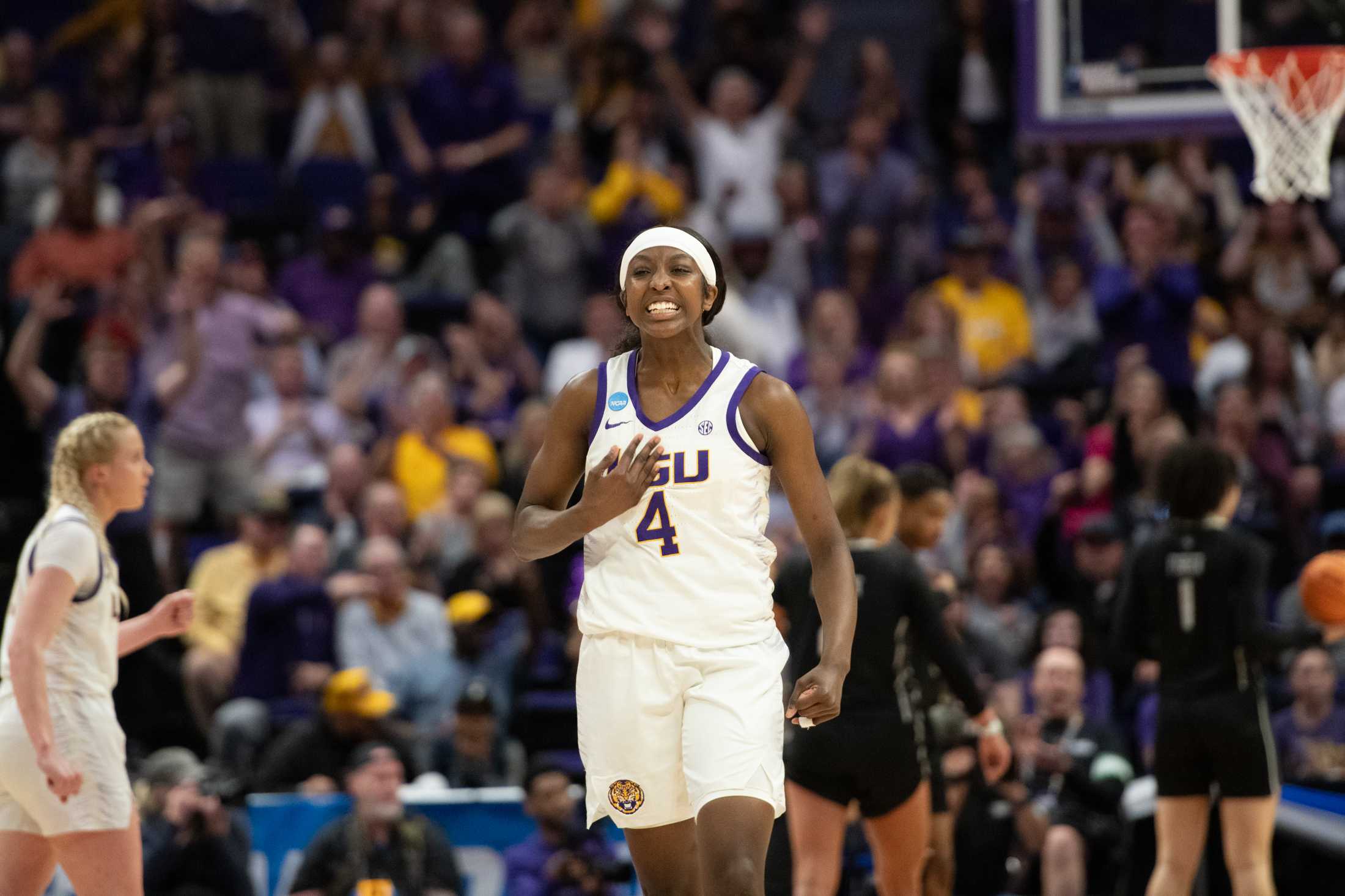 PHOTOS: LSU women's basketball defeats Rice 70-60 in first round of March Madness