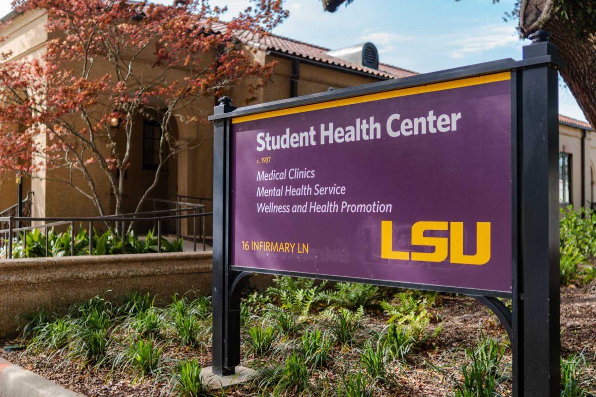 The LSU Student Health Center sits Monday, March 18, 2024, on Infirmary Road in Baton Rouge, La.