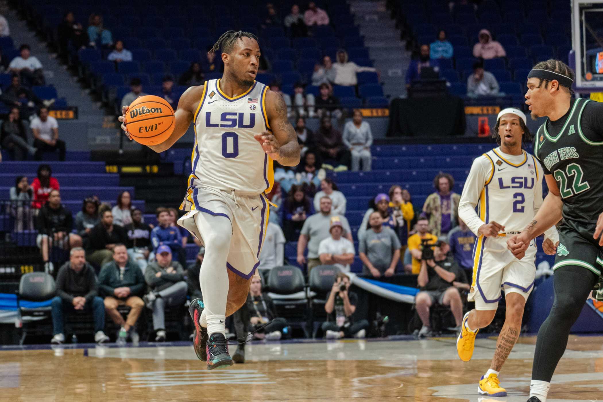 PHOTOS: LSU men's basketball falls to North Texas 84-77 in the PMAC