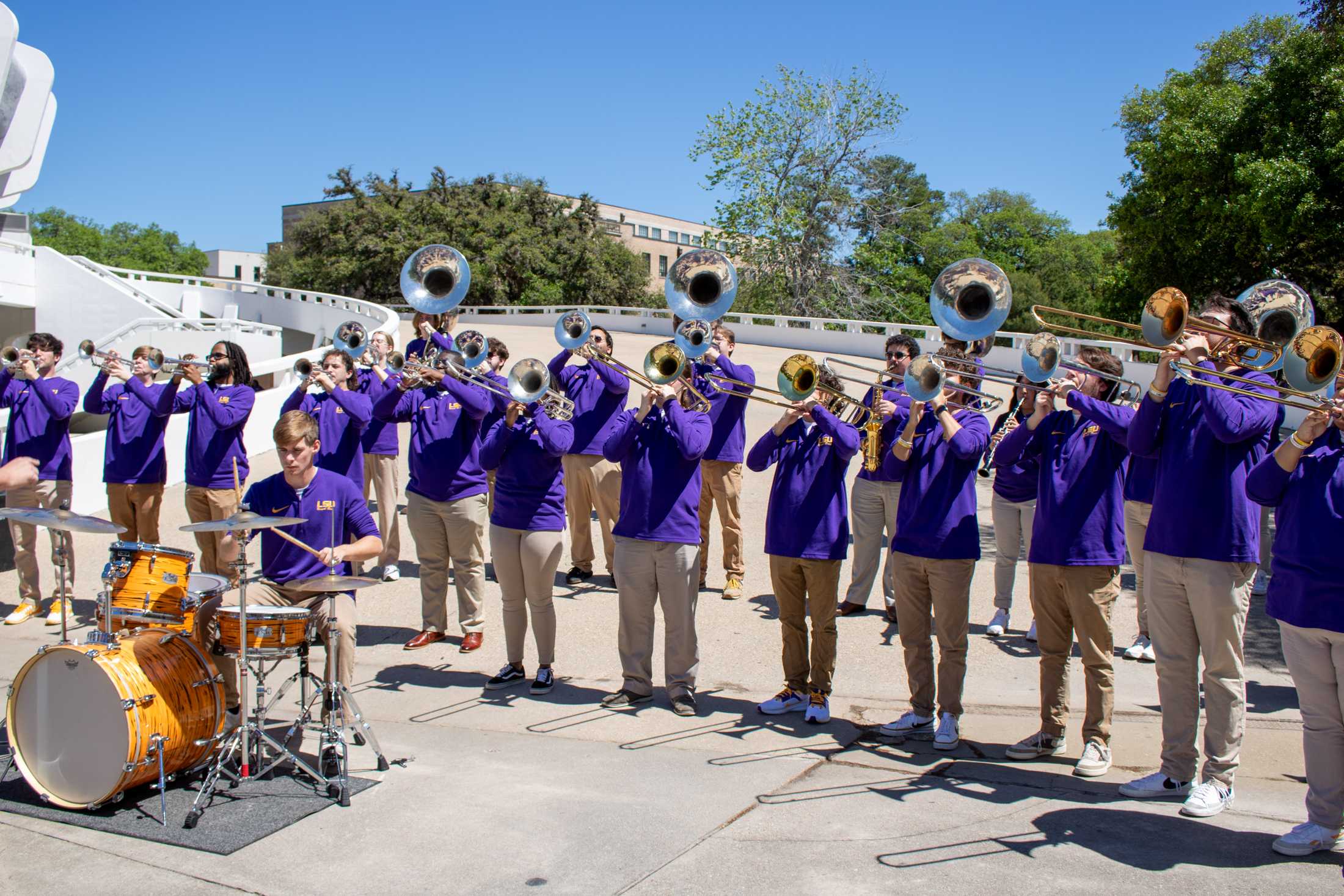 PHOTOS: LSU fans gather to send off the women's basketball team to the Sweet 16