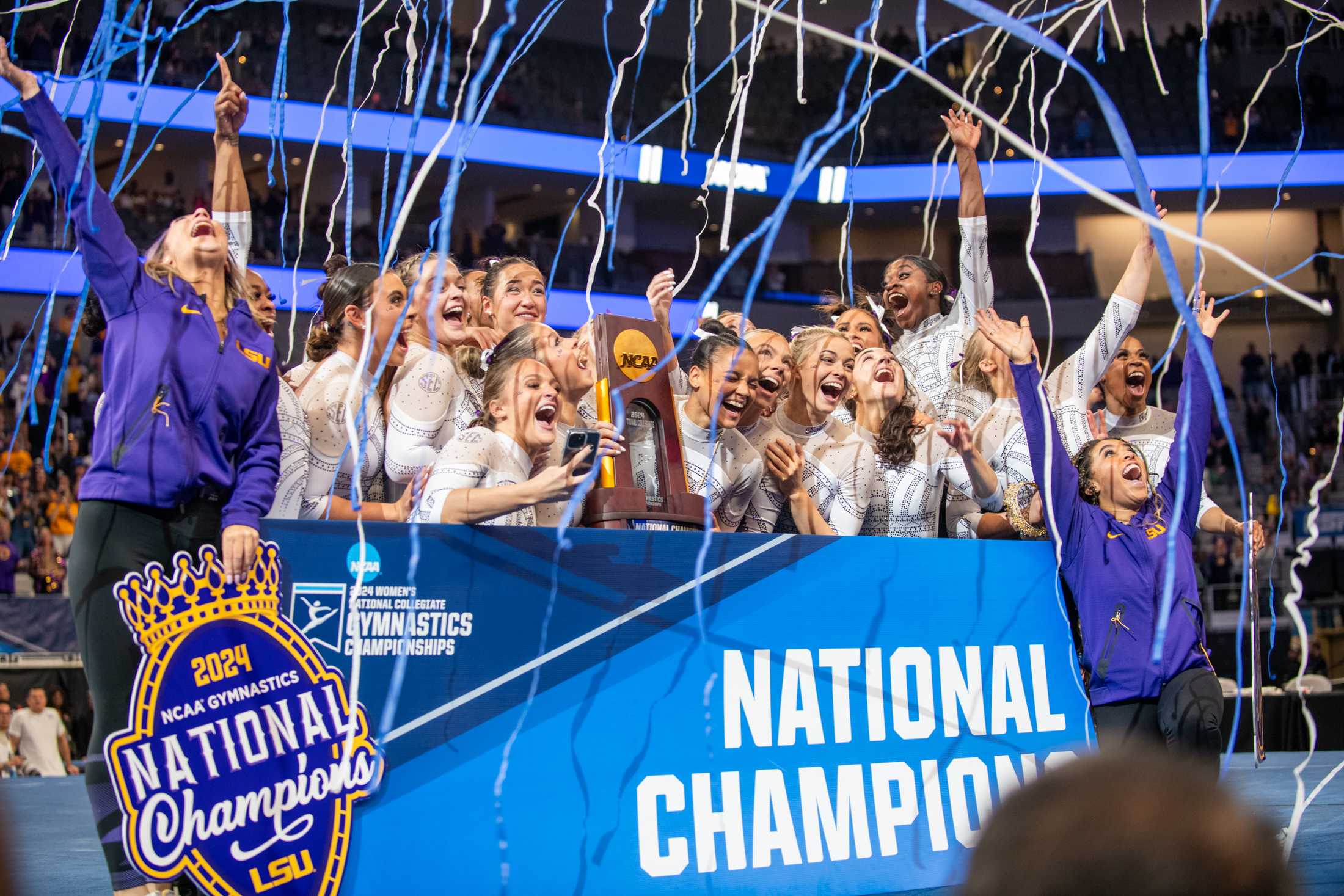 'A win for everyone': LSU gymnastics wins first ever NCAA National Championship