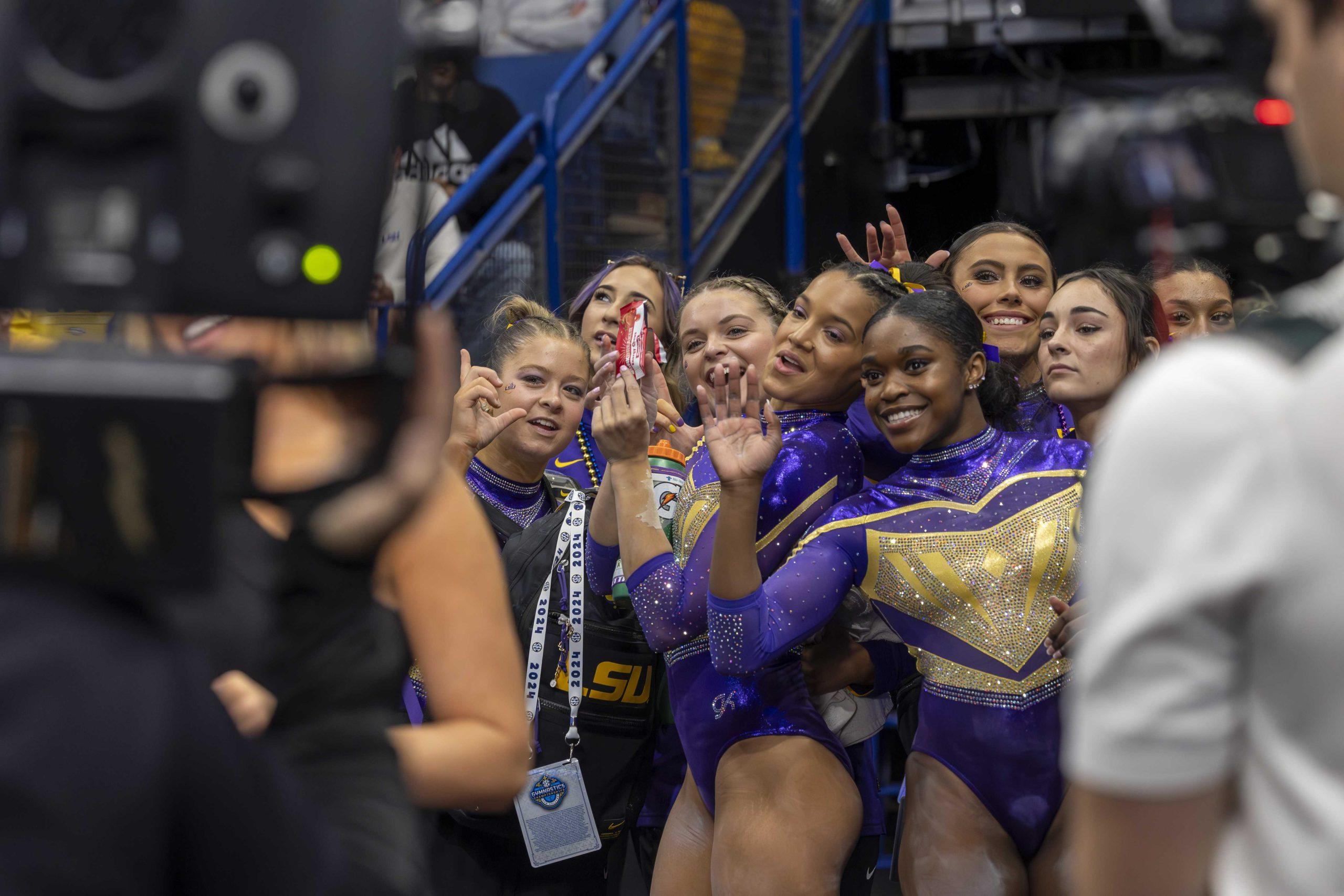 PHOTOS: A journey through LSU gymnastics' championship season