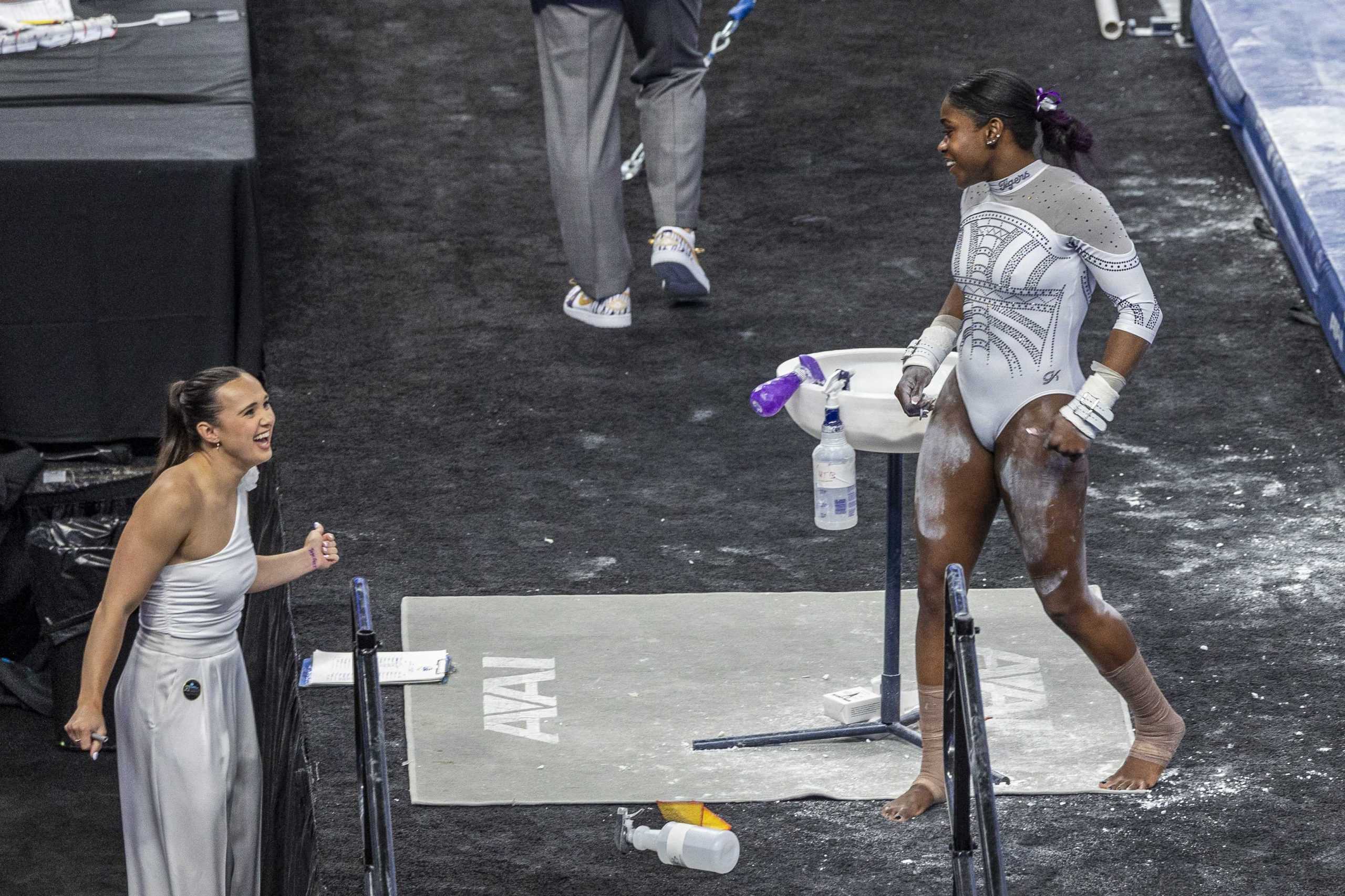 PHOTOS: LSU gymnastics claims its first NCAA Championship title with a score of 198.2250