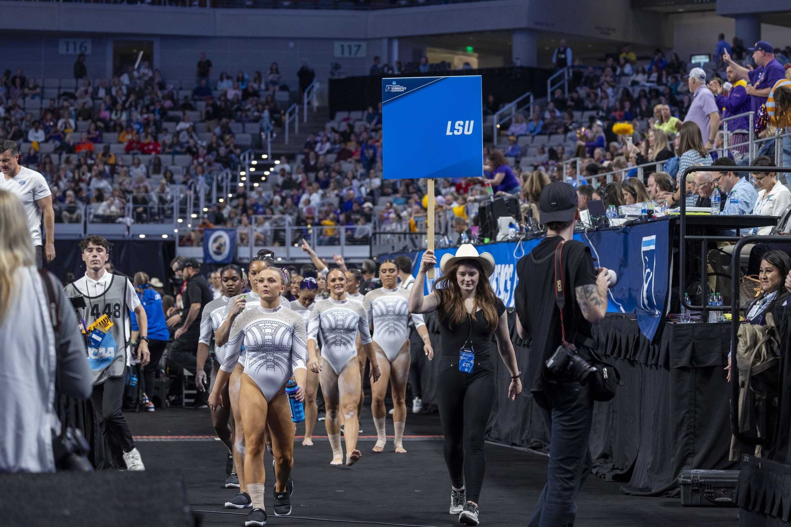 PHOTOS: LSU gymnastics claims its first NCAA Championship title with a score of 198.2250