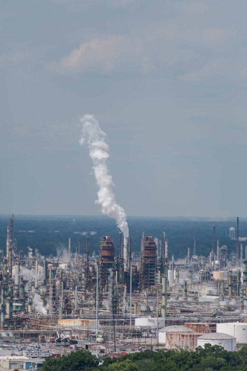 A refinery operates Thursday, April 25, 2024, in Baton Rouge, La.