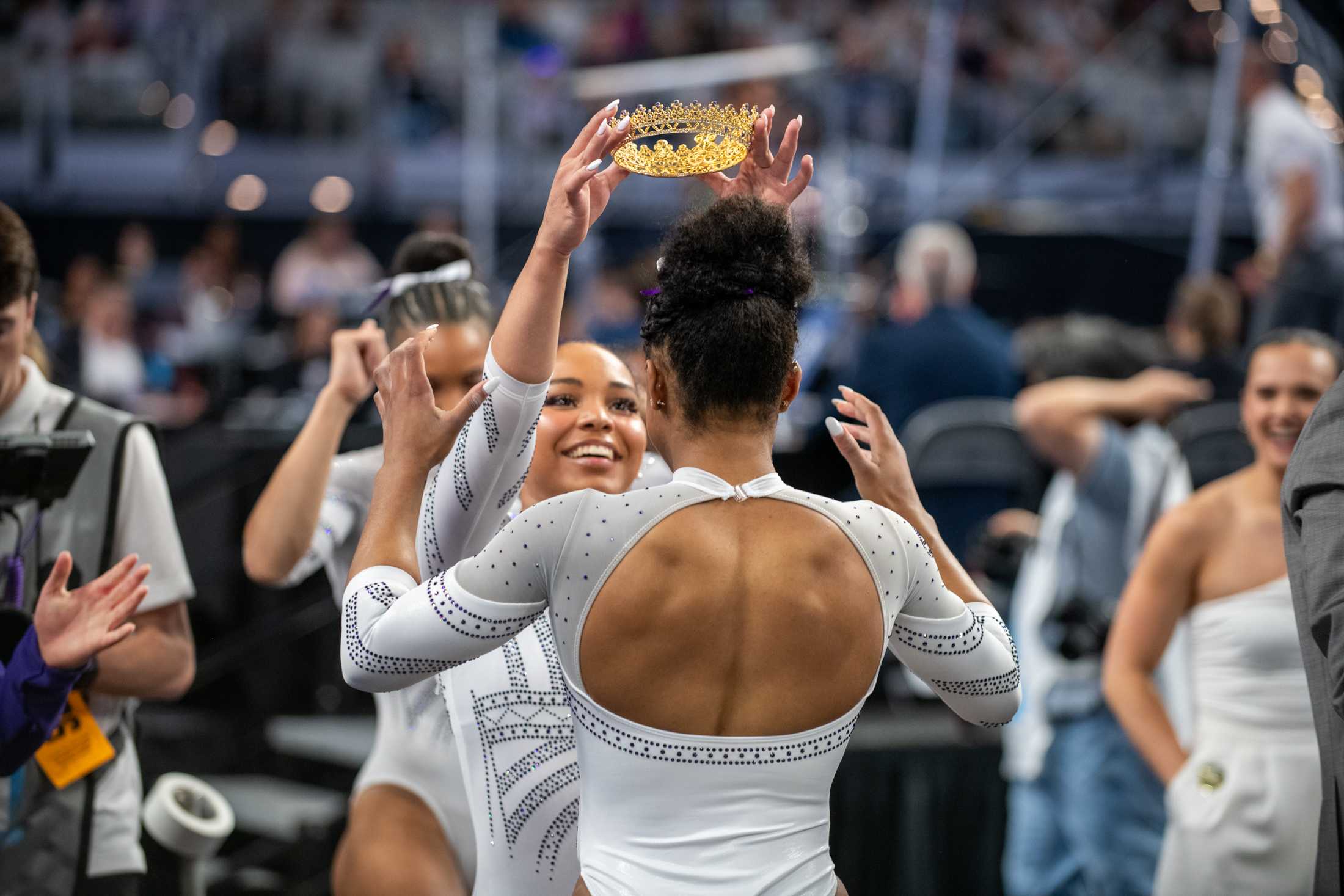 PHOTOS: LSU gymnastics claims its first NCAA Championship title with a score of 198.2250