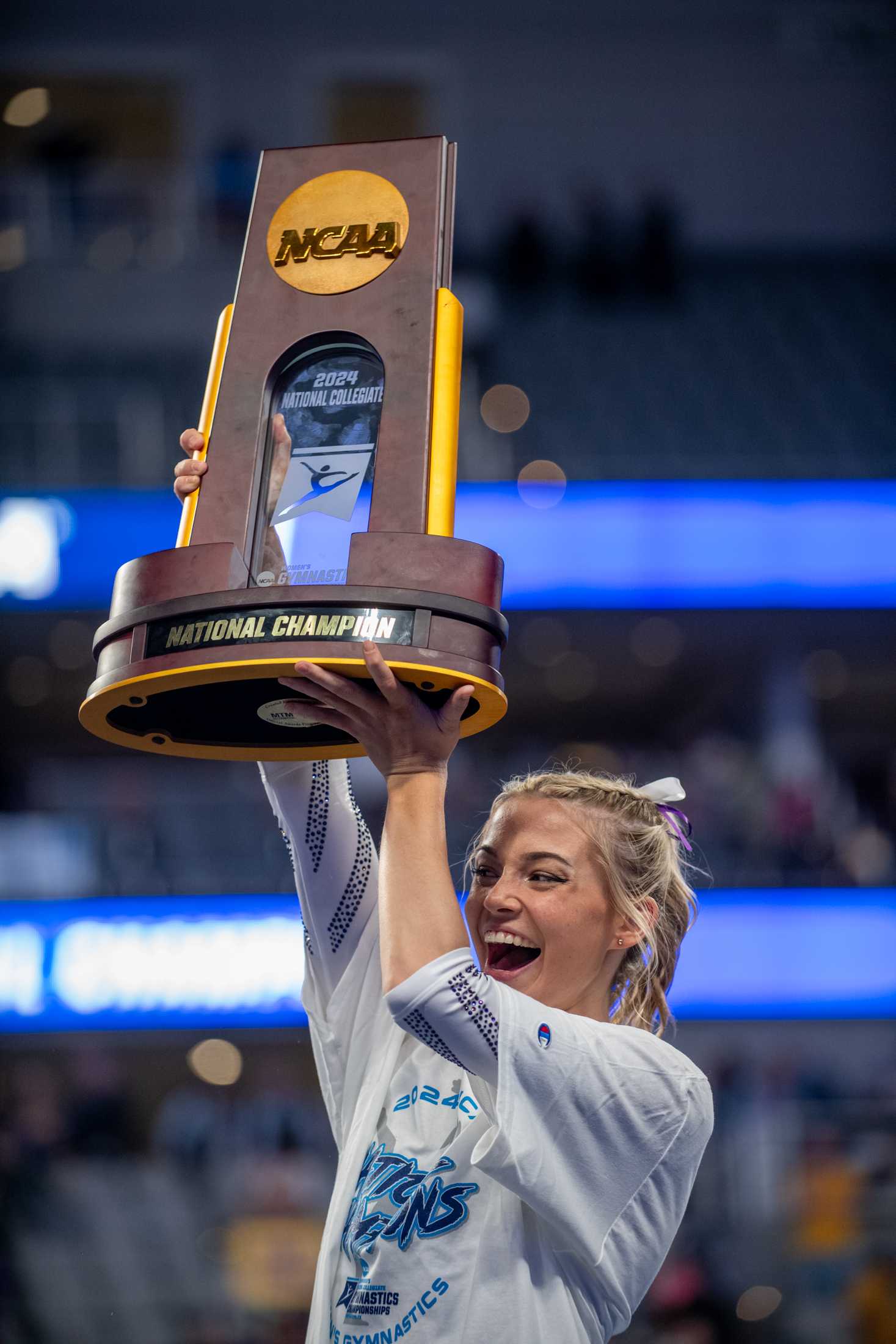 PHOTOS: LSU gymnastics claims its first NCAA Championship title with a score of 198.2250