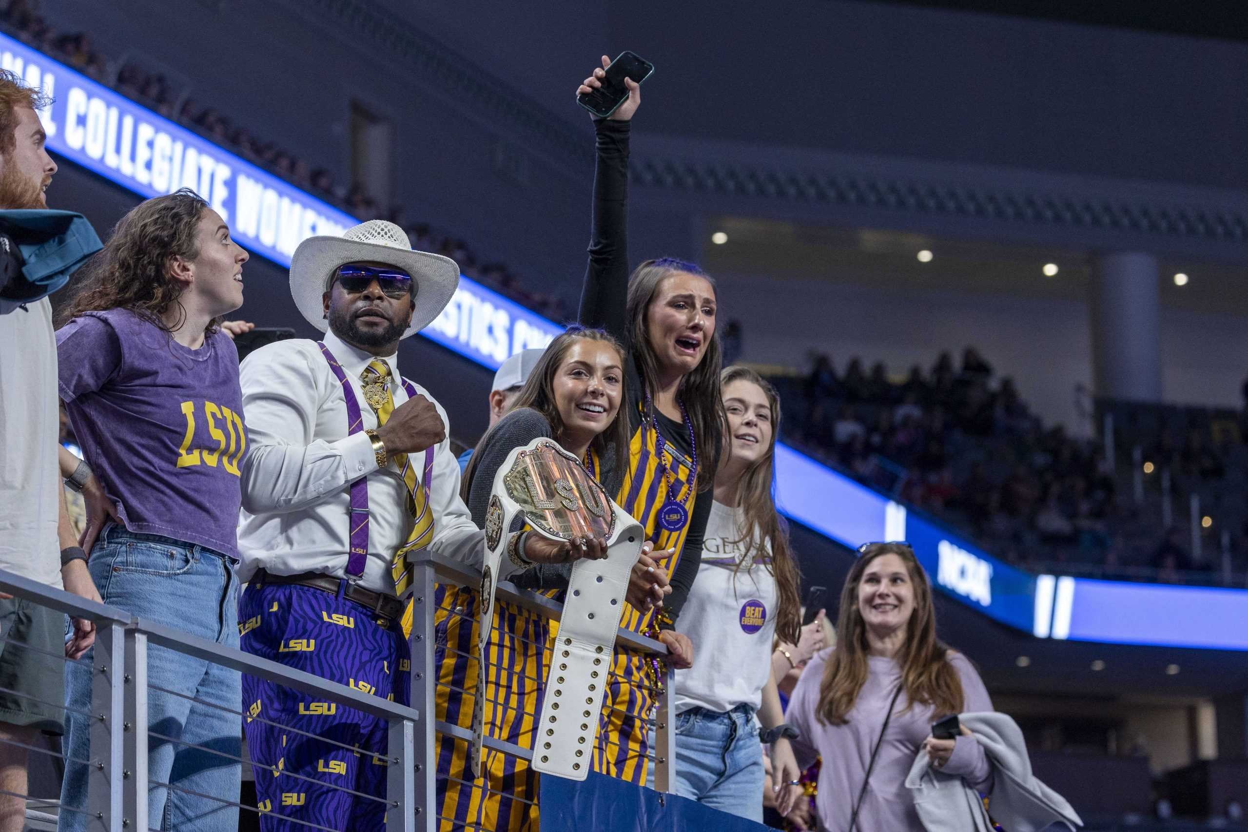 PHOTOS: LSU gymnastics claims its first NCAA Championship title with a score of 198.2250