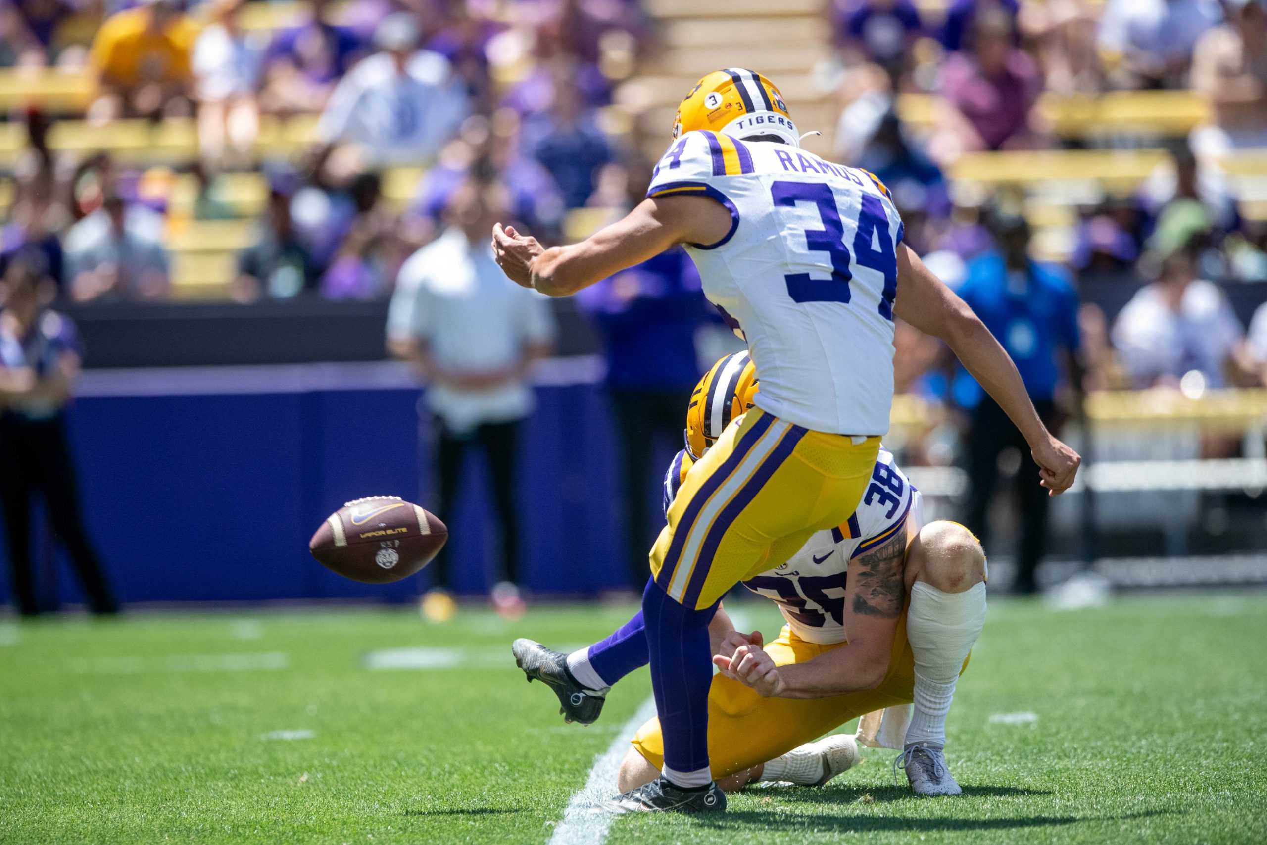 PHOTOS: LSU football plays its annual Spring Game at Tiger Stadium