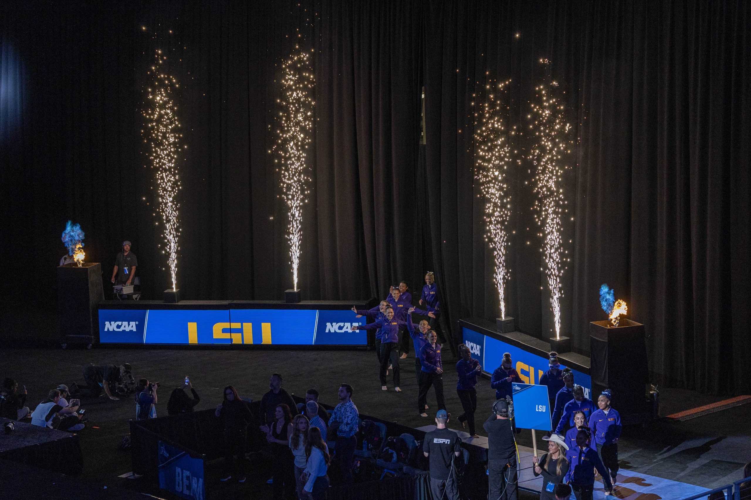 PHOTOS: LSU gymnastics claims its first NCAA Championship title with a score of 198.2250