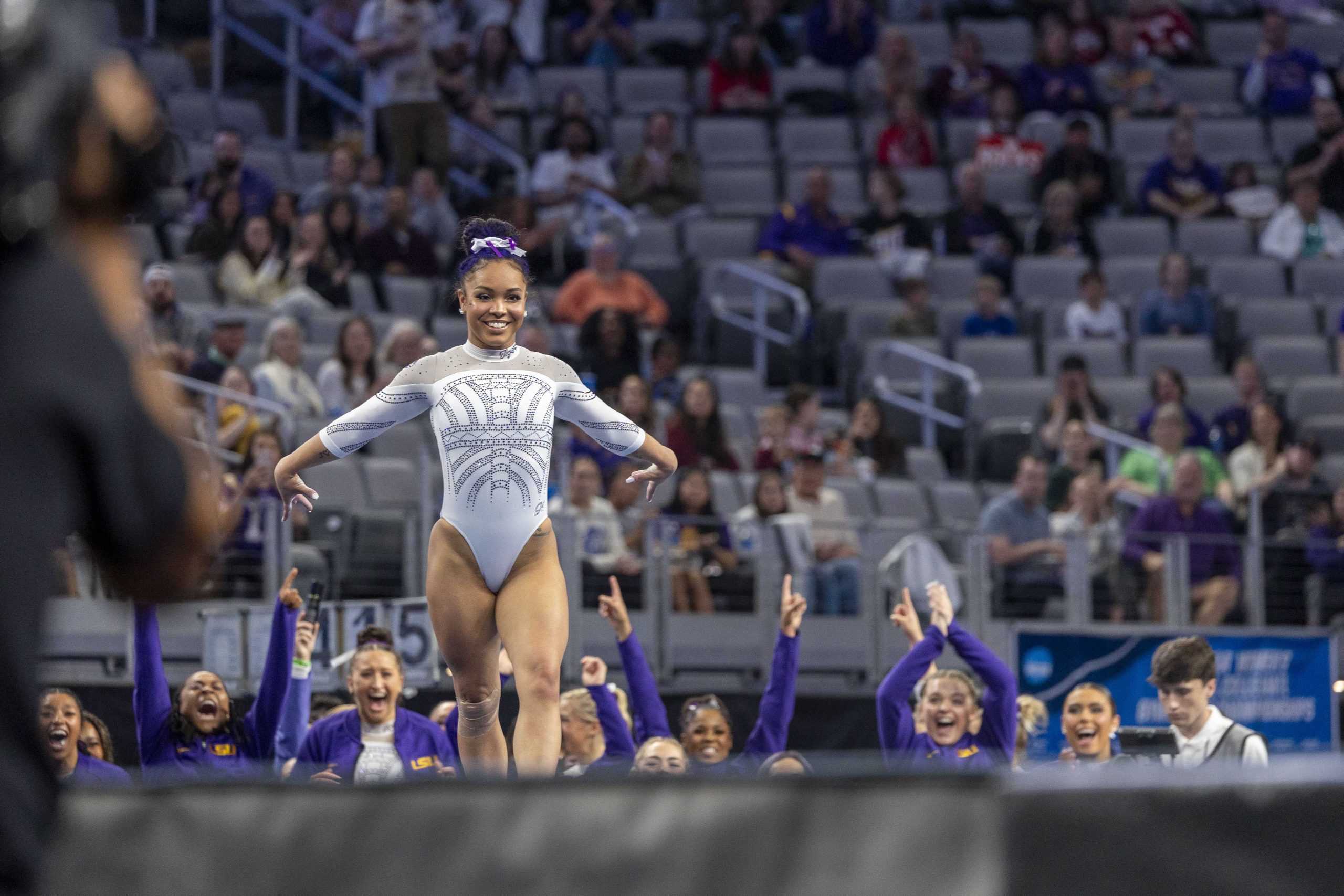 PHOTOS: LSU gymnastics claims its first NCAA Championship title with a score of 198.2250