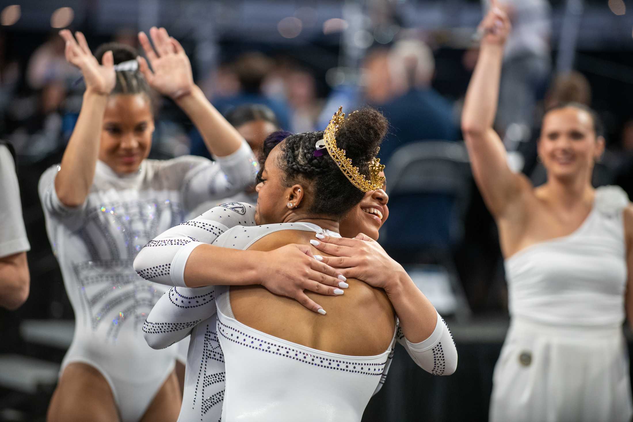 PHOTOS: LSU gymnastics claims its first NCAA Championship title with a score of 198.2250