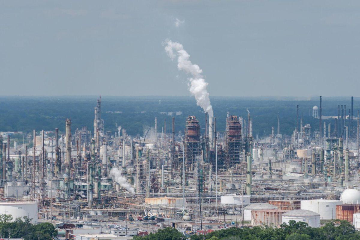 A refinery operates Thursday, April 25, 2024, in Baton Rouge, La.