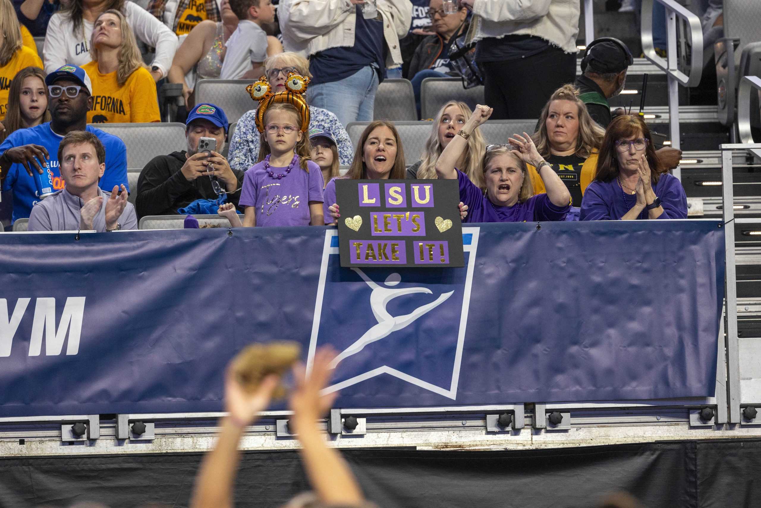 PHOTOS: LSU gymnastics claims its first NCAA Championship title with a score of 198.2250